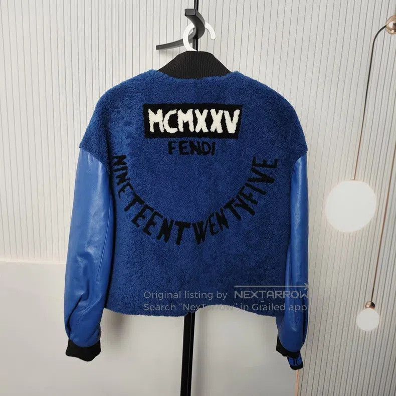Fendi Fendi Short Lambskin Leather Jacket Size XS / US 0-2 / IT 36-38 - 2 Thumbnail