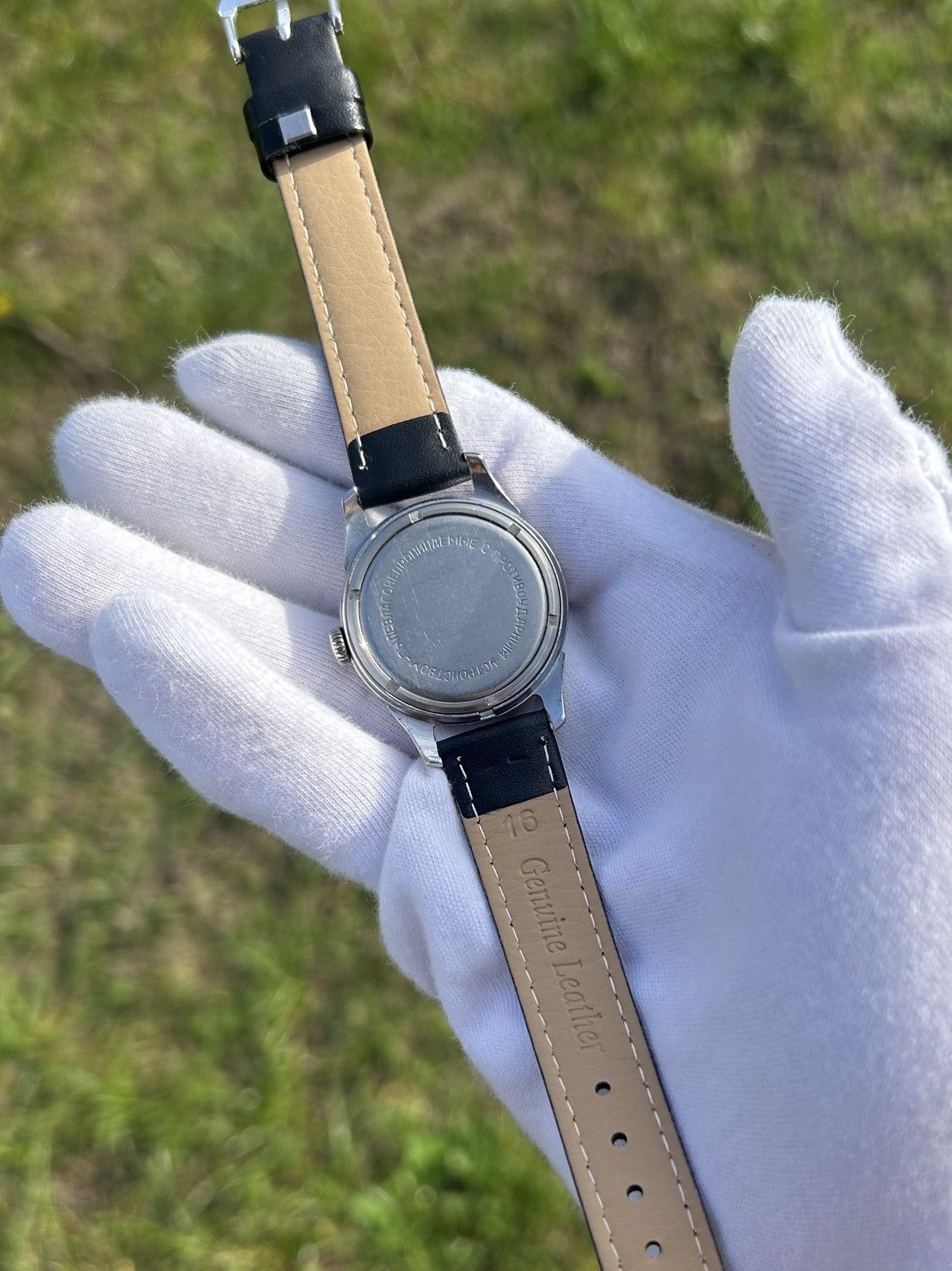 Vintage Vintage Watch Raketa USSR Soviet Mechanical 1950s Size ONE SIZE - 19 Thumbnail