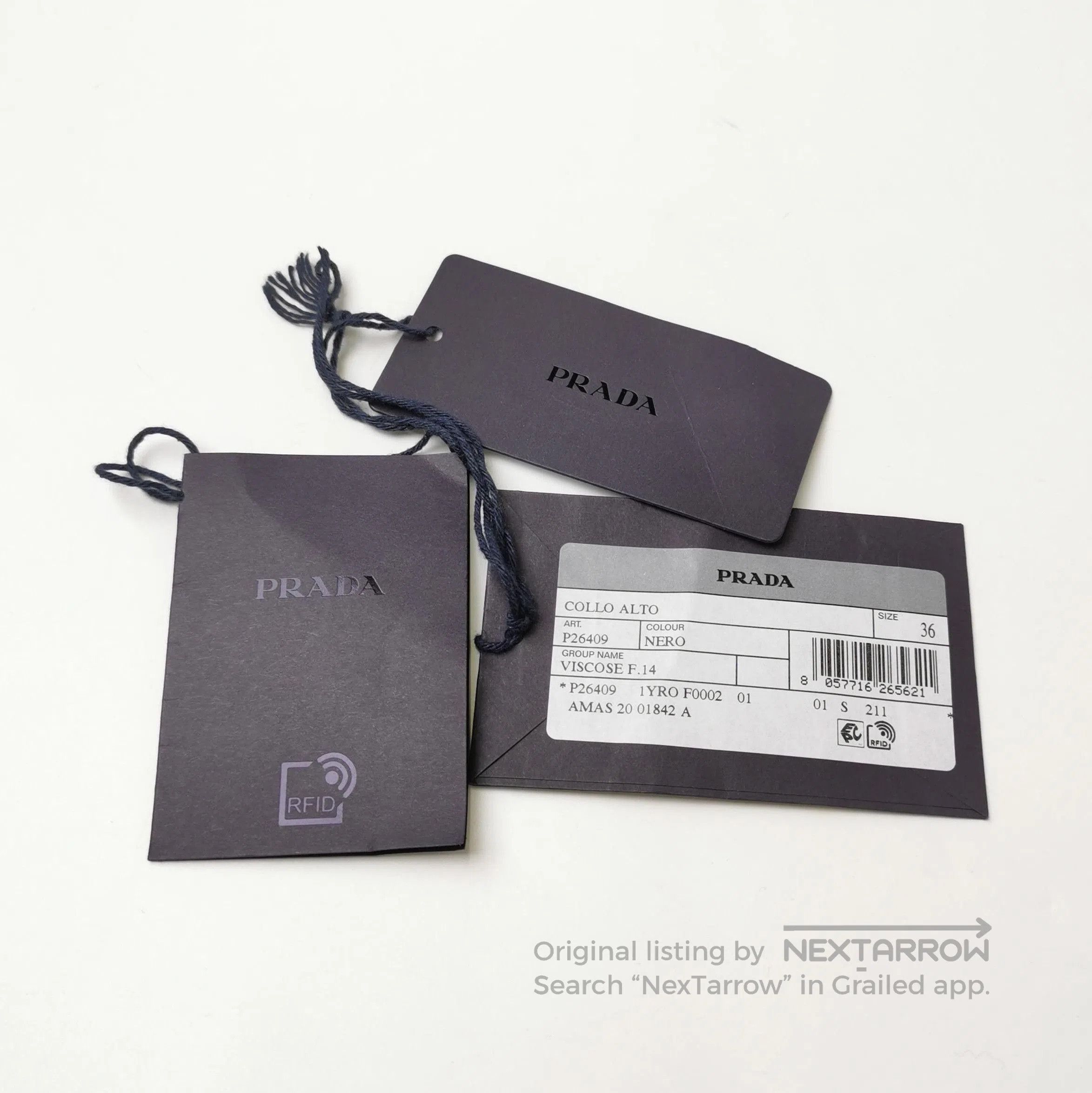 Prada Prada Black High Neck Knit Pullover . Size XS / US 0-2 / IT 36-38 - 2 Thumbnail