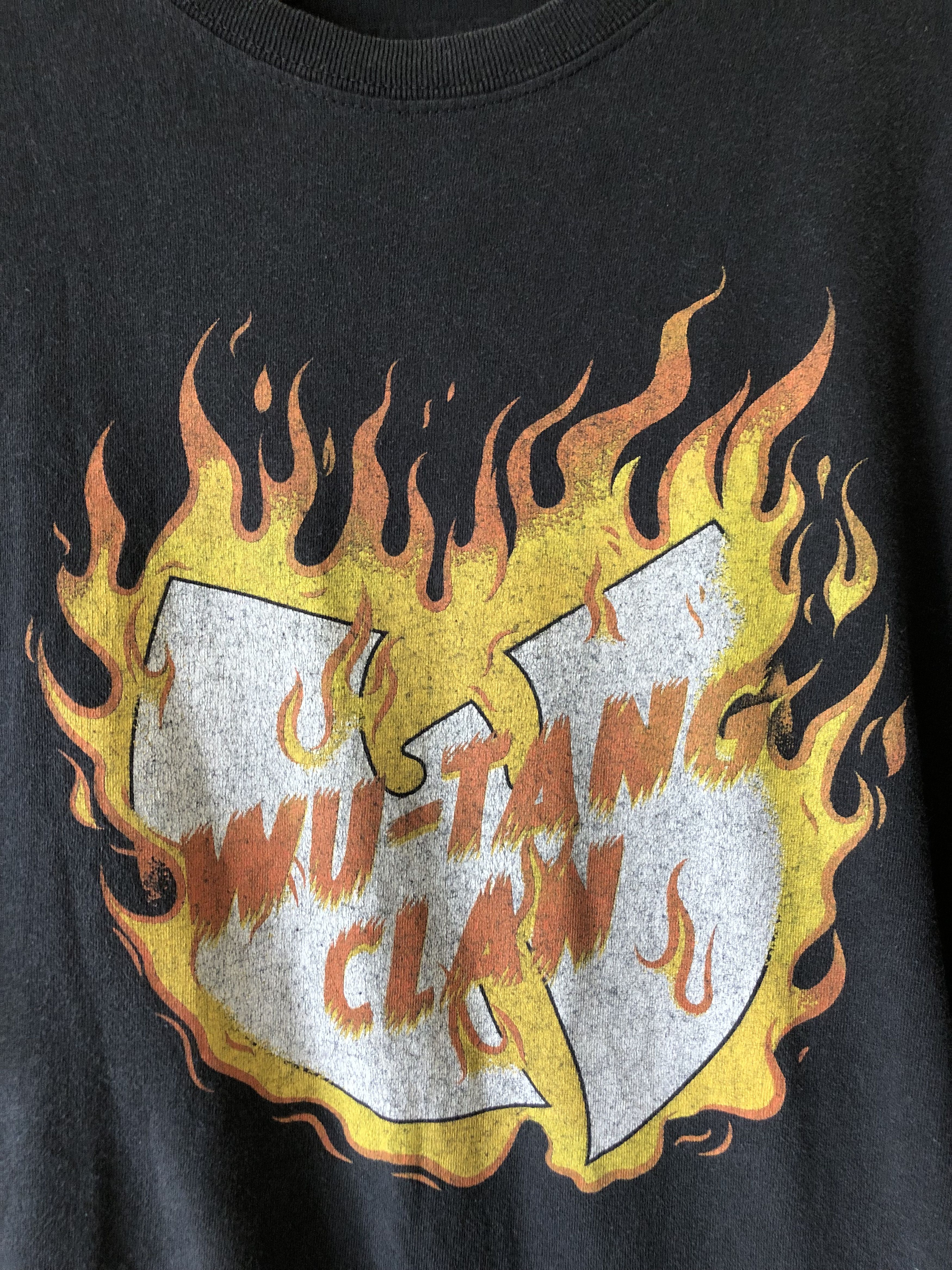 Wu-Tang Clan Vintage Wu-tang clan fire shirt Size US XL / EU 56 / 4 - 2 Thumbnail
