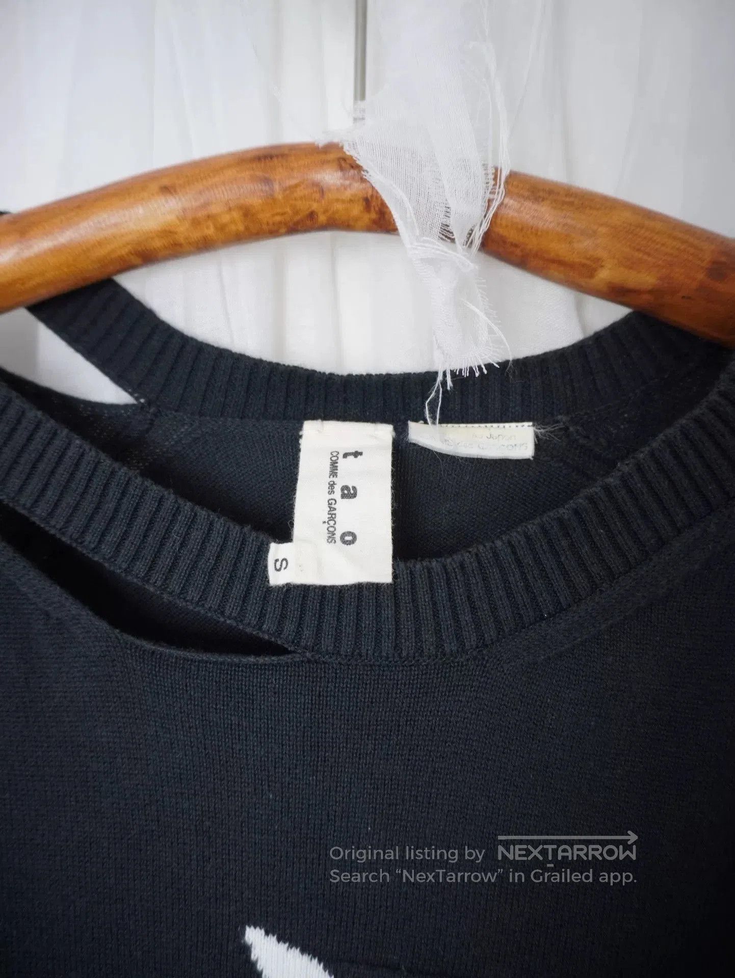 Comme des Garcons TAO CDG Strawberry Punk Long-Sleeve Top. Size S / US 4 / IT 40 - 7 Thumbnail