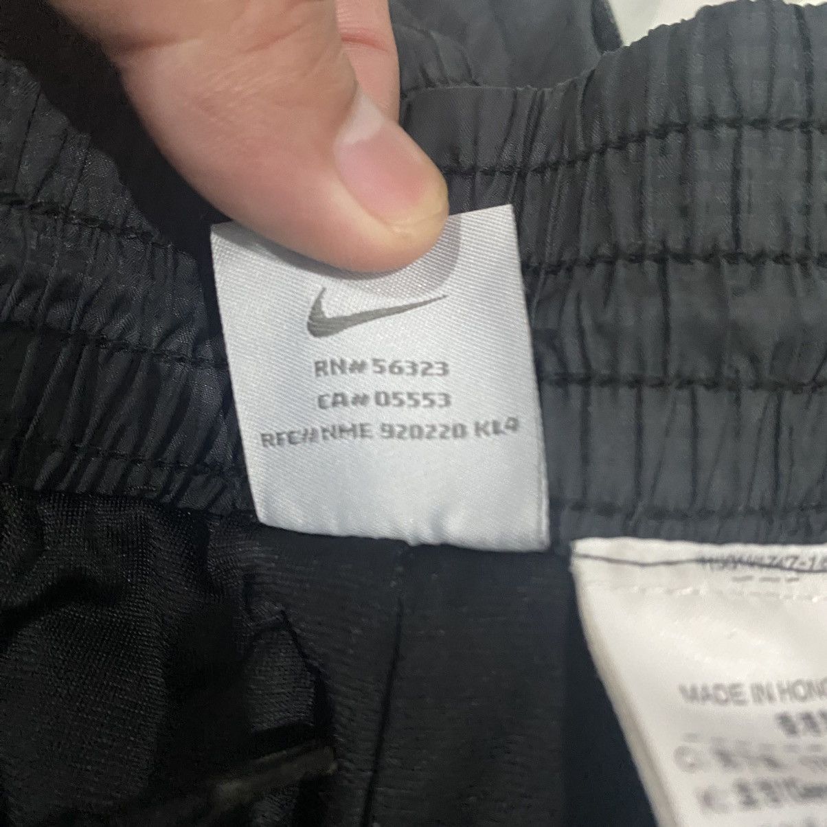 Vintage Y2K Nike Black Track Pants - 5 Pockets Size US 38 / EU 54 - 9 Thumbnail