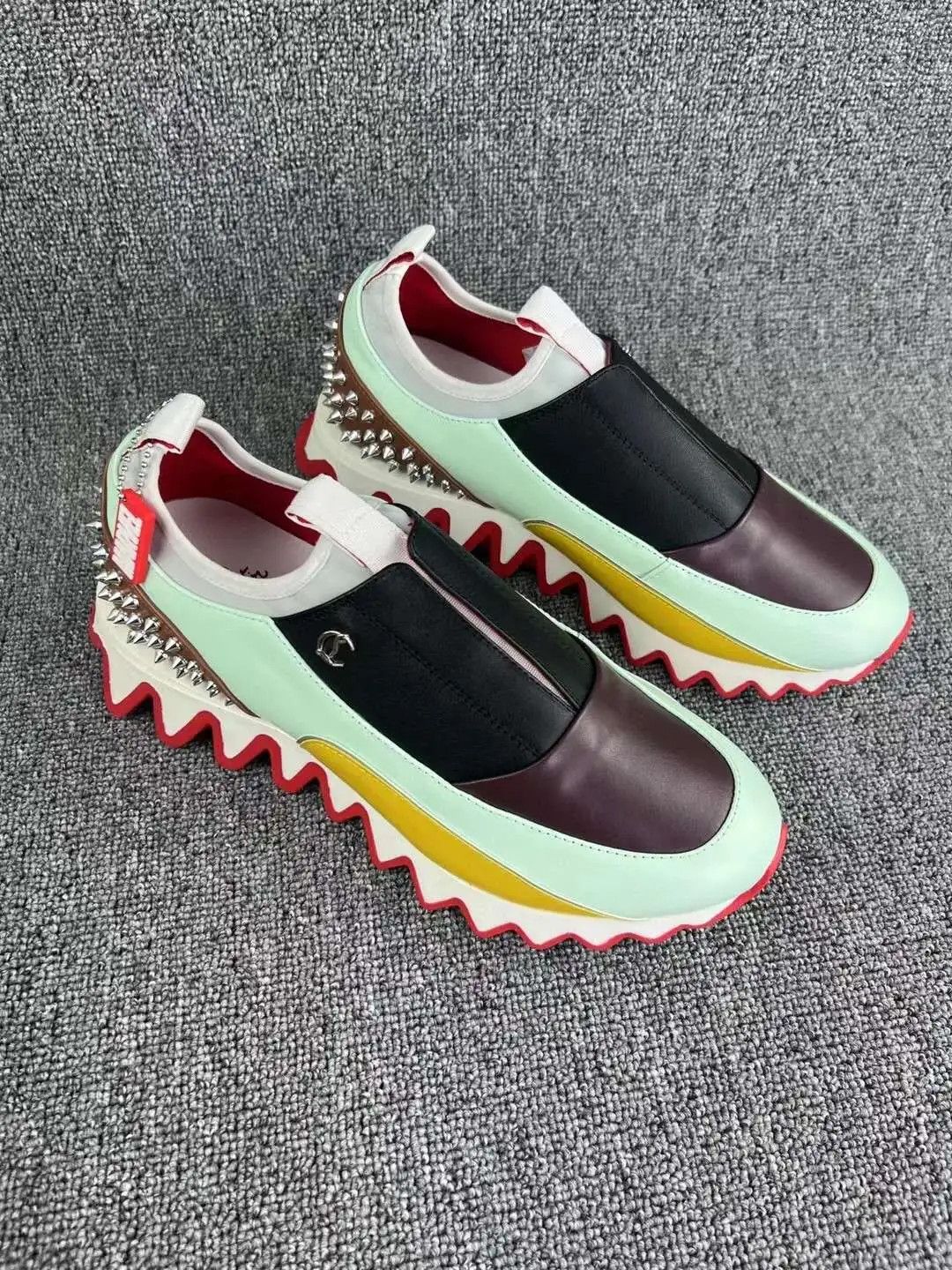 Christian Louboutin o1s1wg110125 Sneaker in Multicolor Size US 10.5 / EU 43-44 - 2 Thumbnail