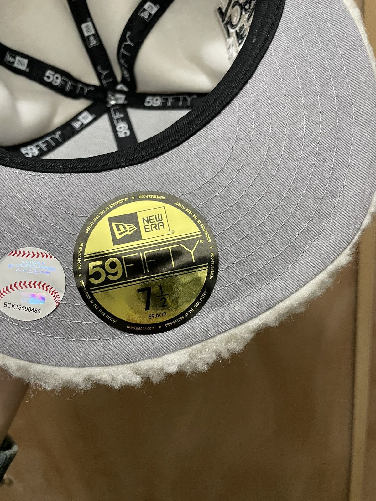 New Era Myfitteds New York Yankees vanilla bean 7 1/2 Size ONE SIZE - 6 Thumbnail