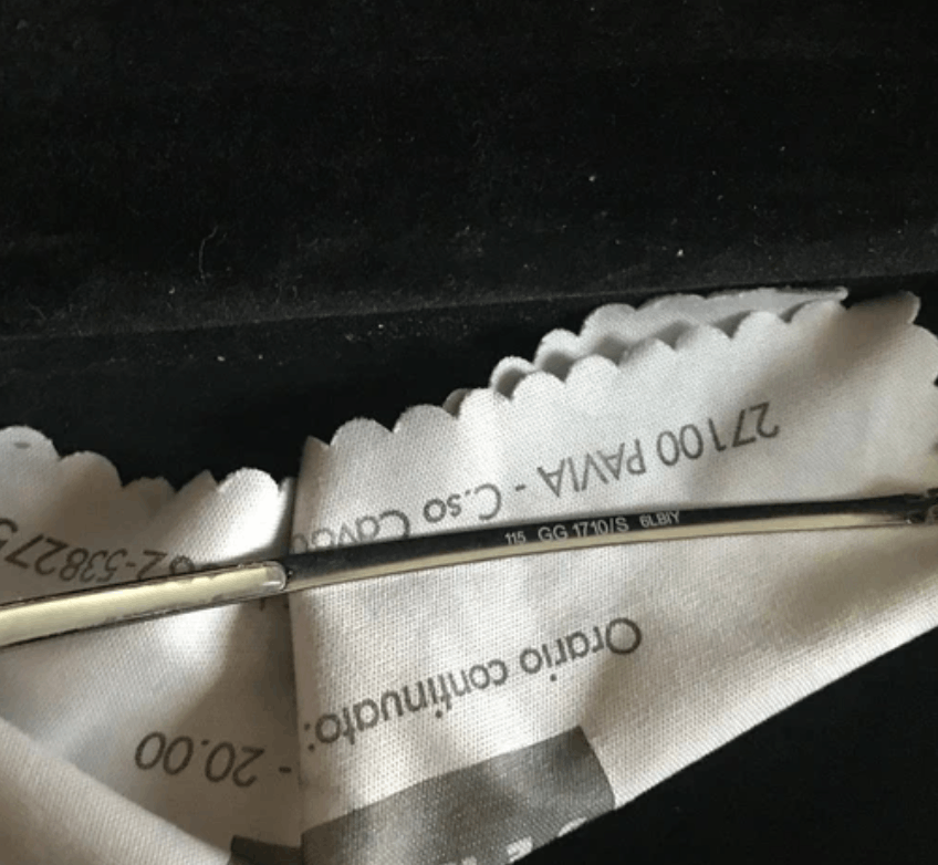 Gucci Gucci Sunglasses GG1710 Tom Ford Vintage Silver Size ONE SIZE - 5 Thumbnail