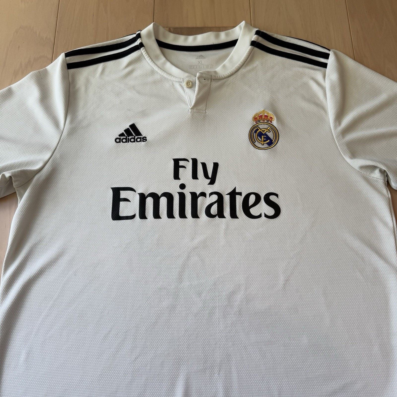 Adidas Real Madrid Jersey XL WhiteAdidas Sportswear Ronaldo Soccer Size US XL / EU 56 / 4 - 3 Thumbnail