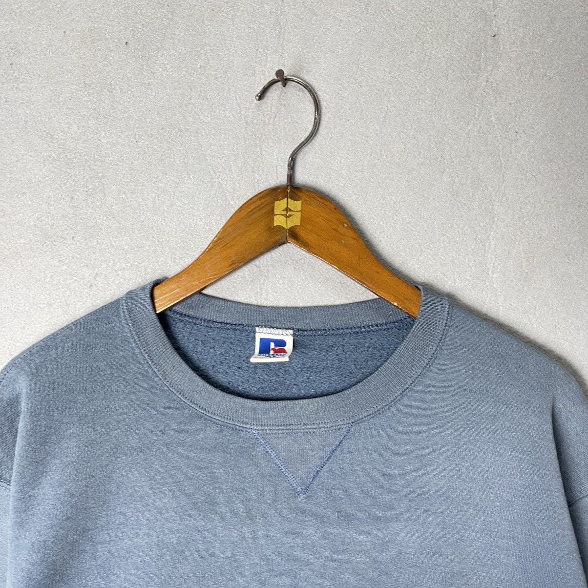 Russell Athletic Vintage Russell Athletic Blank Sweatshirt Size US M / EU 48-50 / 2 - 2 Thumbnail