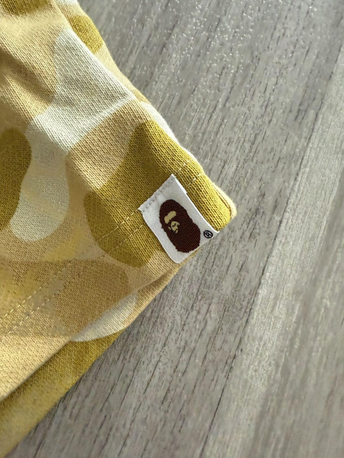 Bape Bape yellow camo shark shorts Size US 30 / EU 46 - 2 Thumbnail