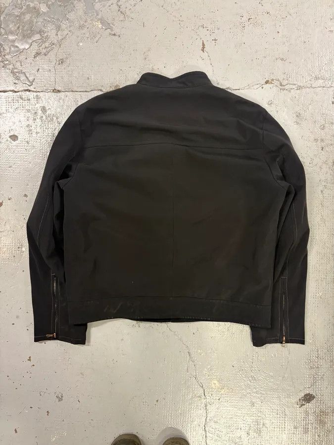 Prada SS1999 Prada Black Nylon Zip Moto Jacket Size US S / EU 44-46 / 1 - 5 Thumbnail