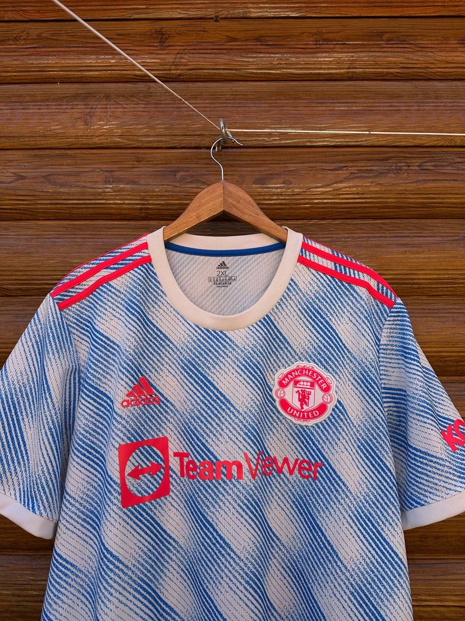 Adidas ADIDAS MANCHESTER UNITED 2021 2022 SHIRT FOOTBALL JERSEY Size US XXL / EU 58 / 5 - 2 Thumbnail