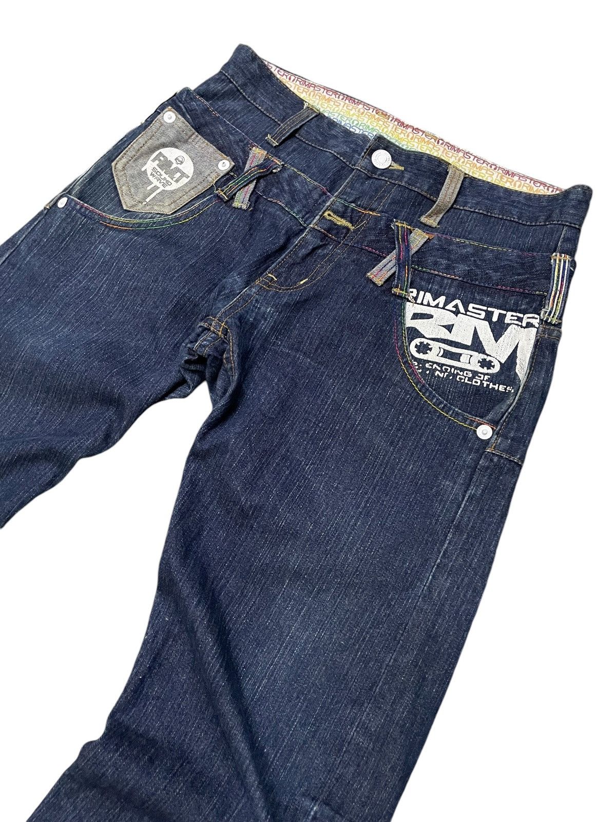 Japanese Brand Rimaster Japan Double Waist Loose Jeans Size US 32 / EU 48 - 7 Thumbnail