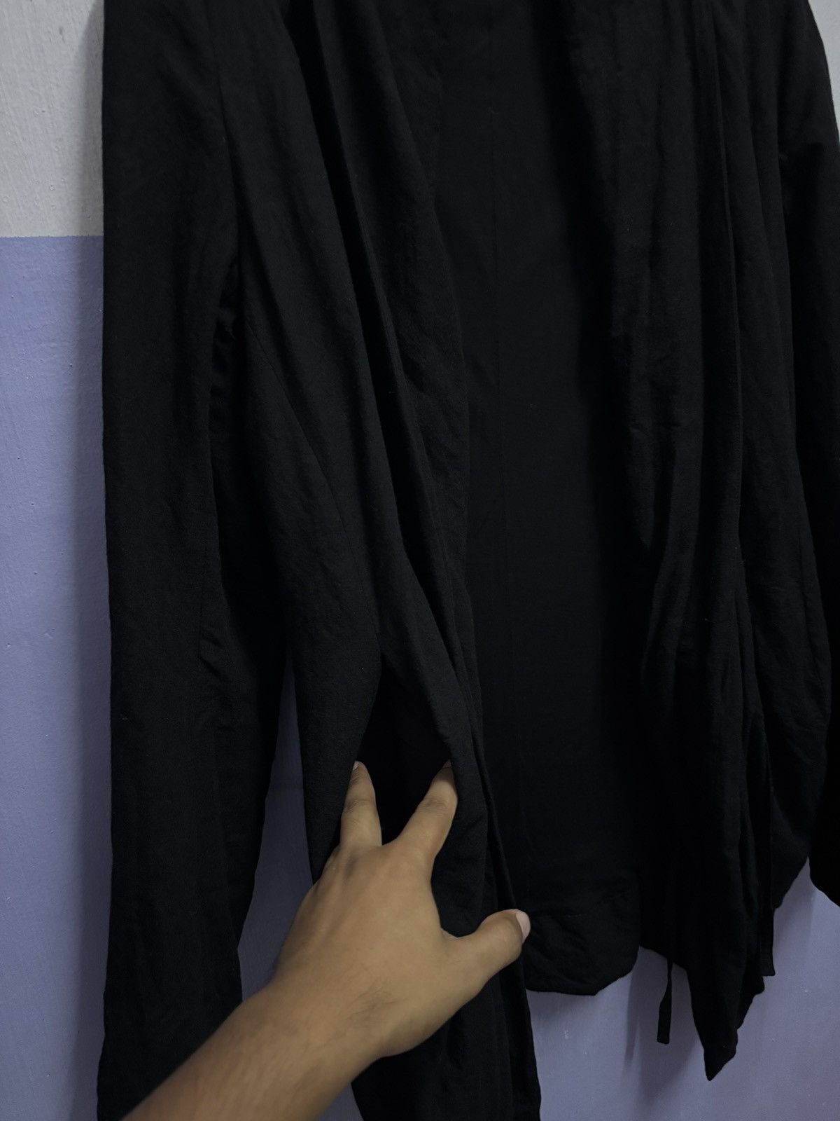 Julius JULIUS FALL-WINTER 2011-2012 Asymmetric Drawstring Jacket Size US M / EU 48-50 / 2 - 6 Thumbnail