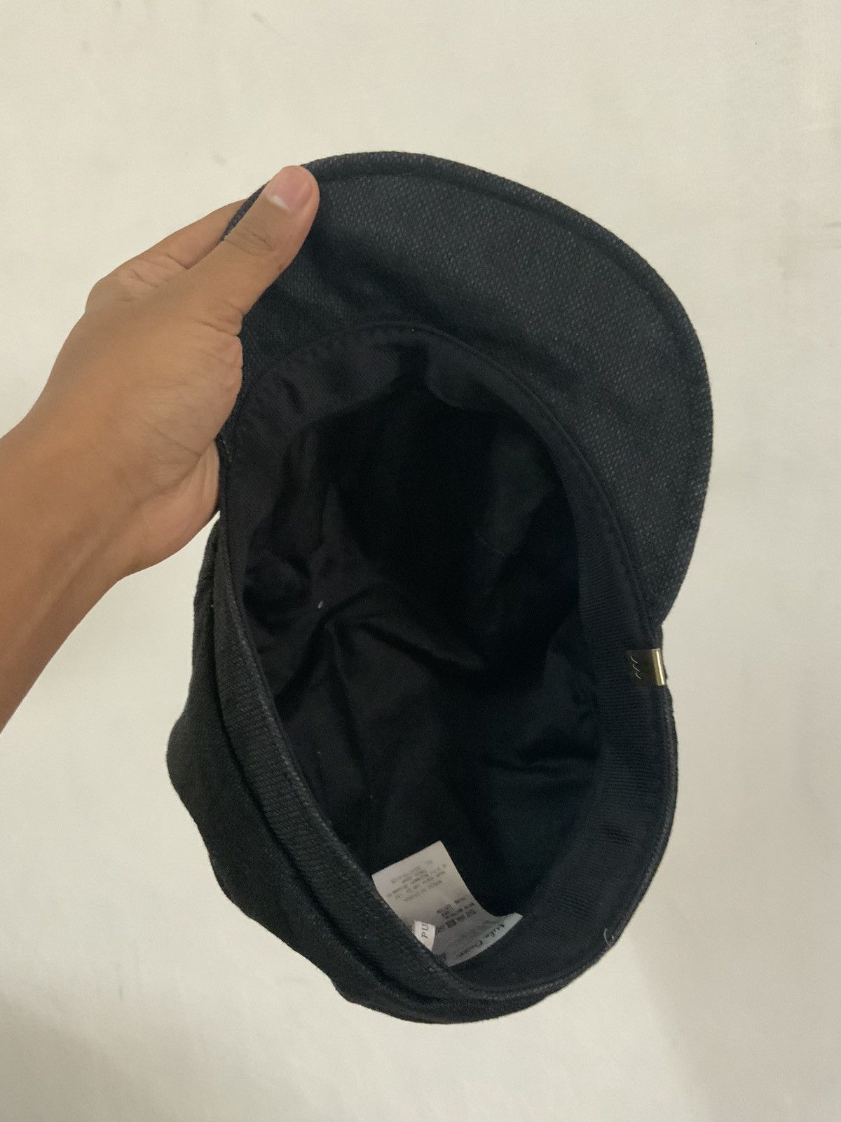 Japanese Brand Vintage Mila Owen Designer Black Hat Cap Size ONE SIZE - 7 Thumbnail