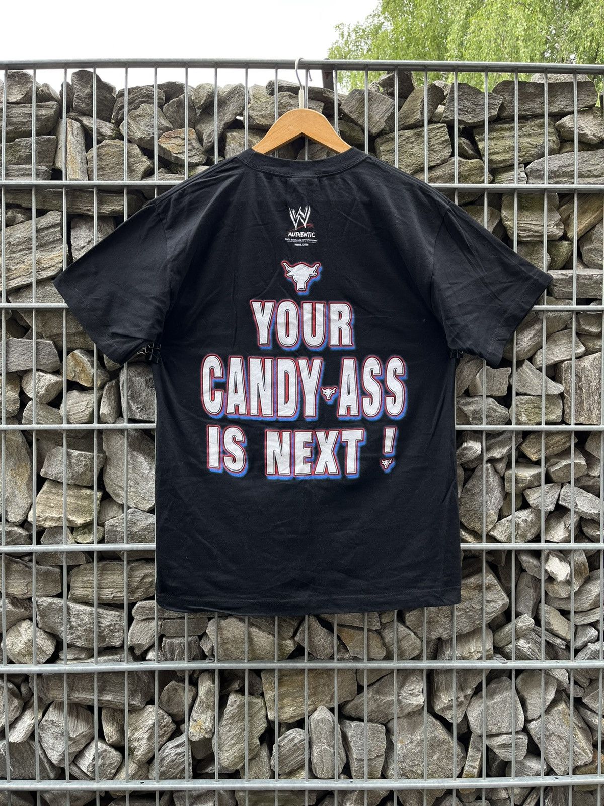 WWE Vintage Get Ready You Candy Ass Is Next WWE WWF 2002 Shirt Size US L / EU 52-54 / 3 - 1 Thumbnail