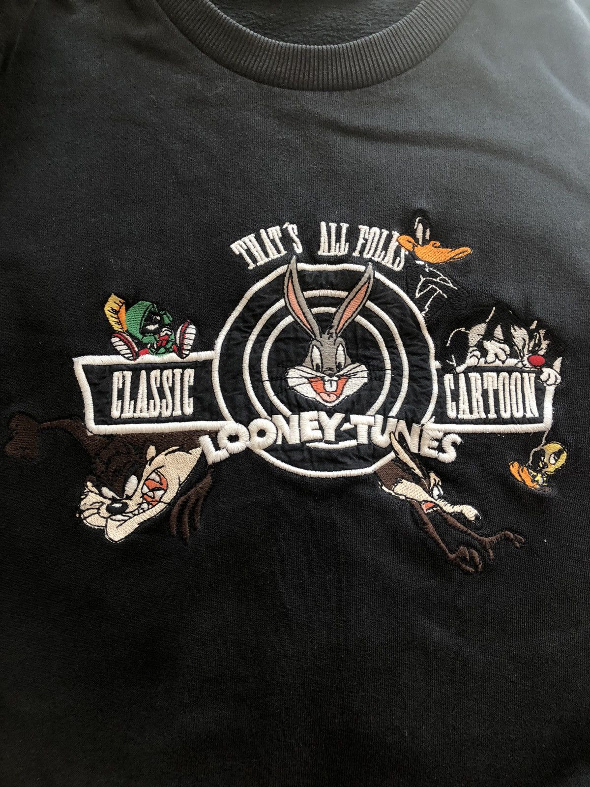 Vintage RARE LOONEY TUNES VINTAGE L CARTOON SWEATSHIRT CREWNECK Size US L / EU 52-54 / 3 - 2 Thumbnail