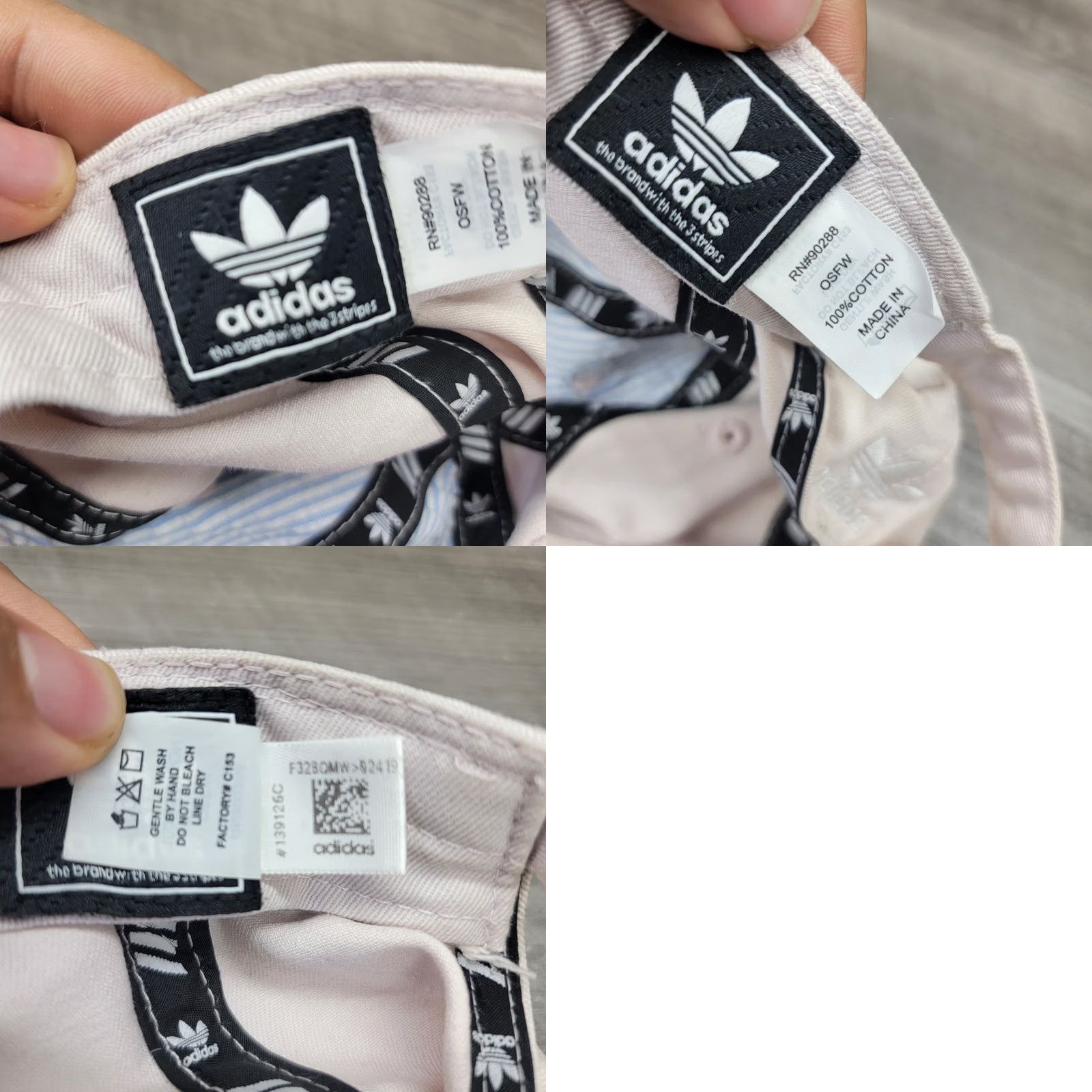 Adidas Adidas Hat Cap Strap Back White Trefoil Embroidered Cotton Mens One Size Classic Size ONE SIZE - 8 Thumbnail