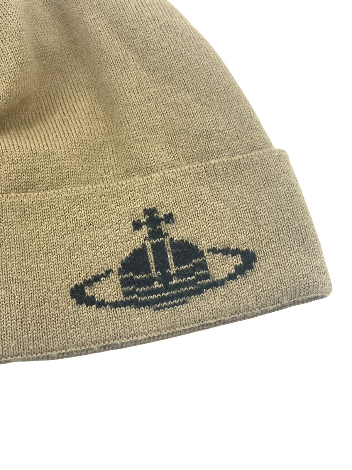 Vivienne Westwood Wool Knit Orb Beanie Hat Toque Size ONE SIZE - 5 Thumbnail