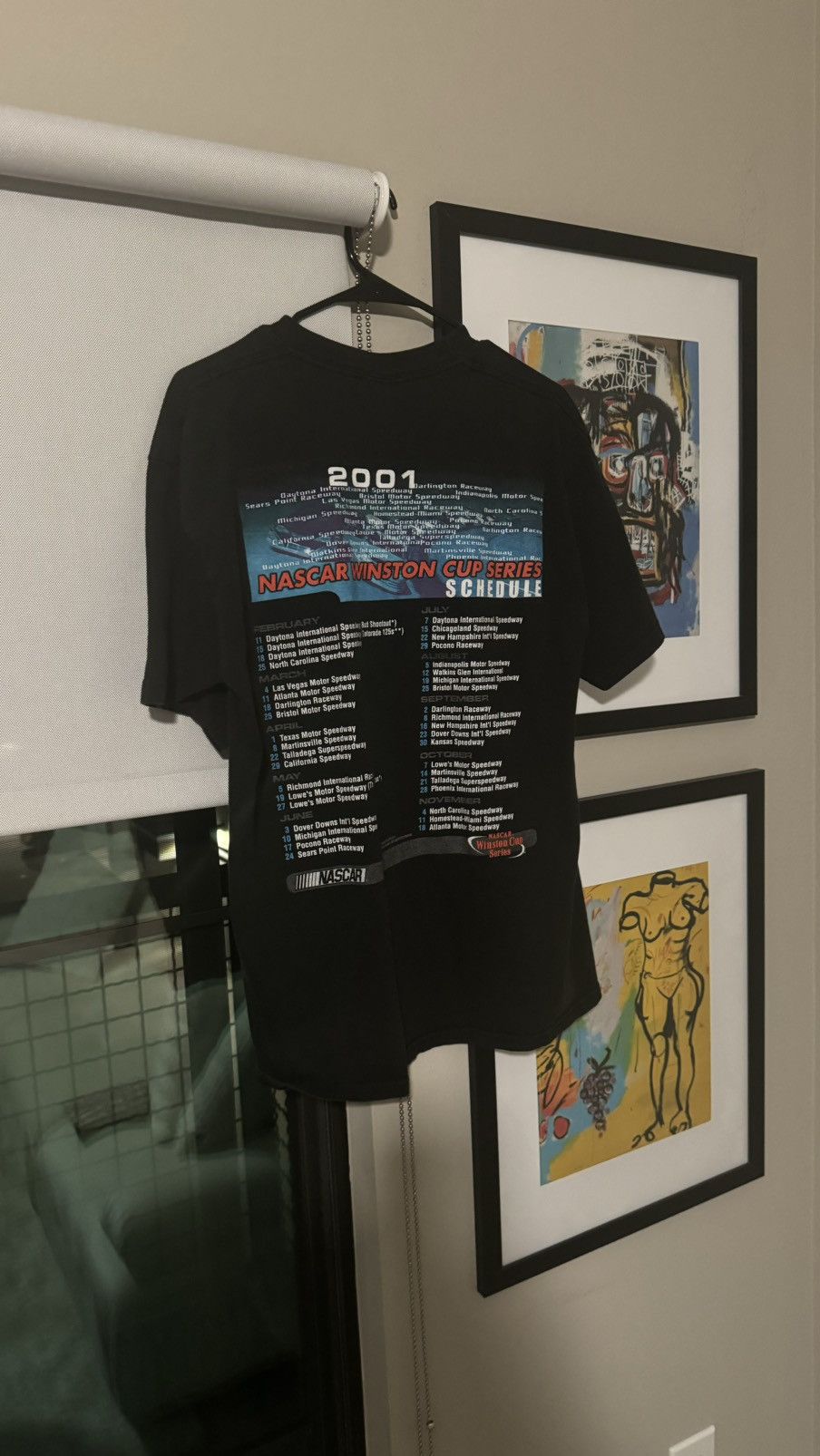 NASCAR 2001 Nascar Winston Cup Series Tee Shirt Size US L / EU 52-54 / 3 - 2 Thumbnail