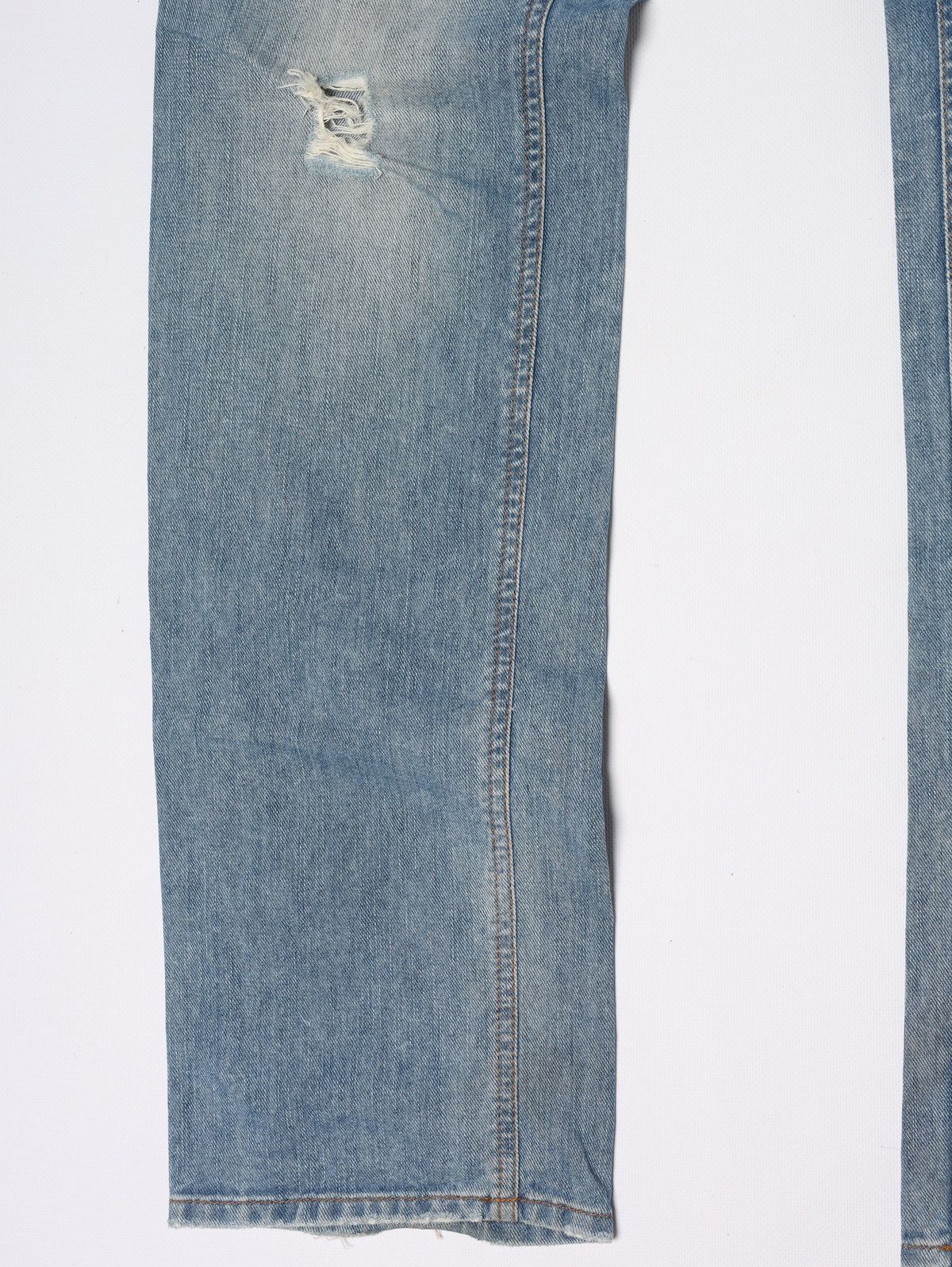 Dolce & Gabbana Dolce Gabbana Jeans Denim Pants Distressed Fade Metal Logo Size US 30 / EU 46 - 4 Thumbnail