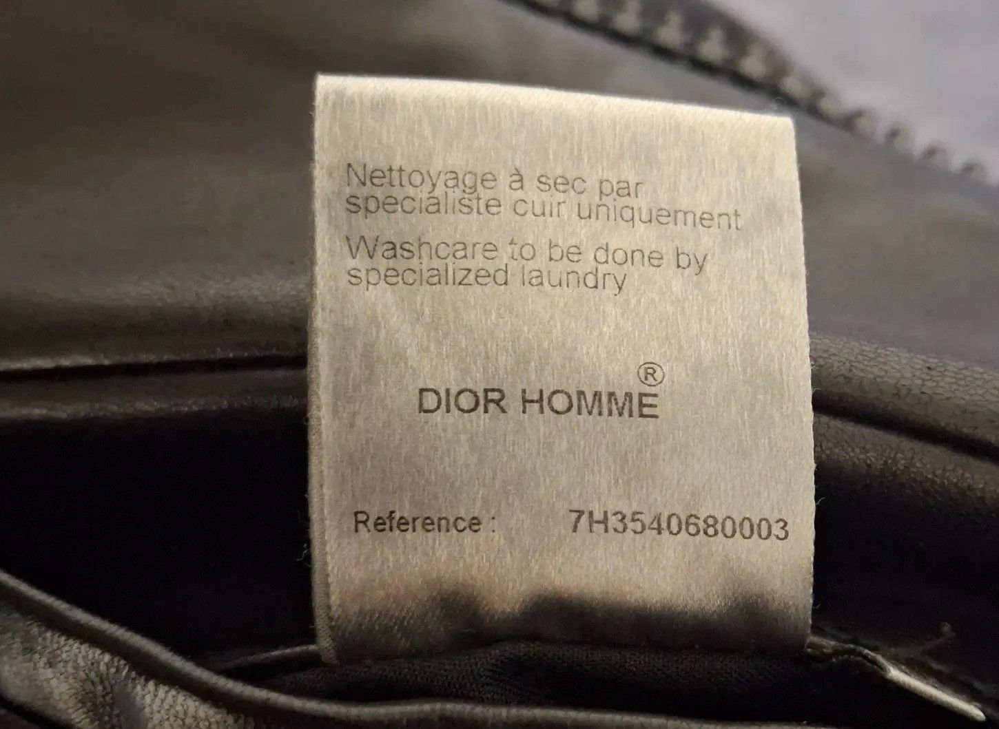 Dior Hedi Slimane Leather Jacket Size US M / EU 48-50 / 2 - 9 Thumbnail