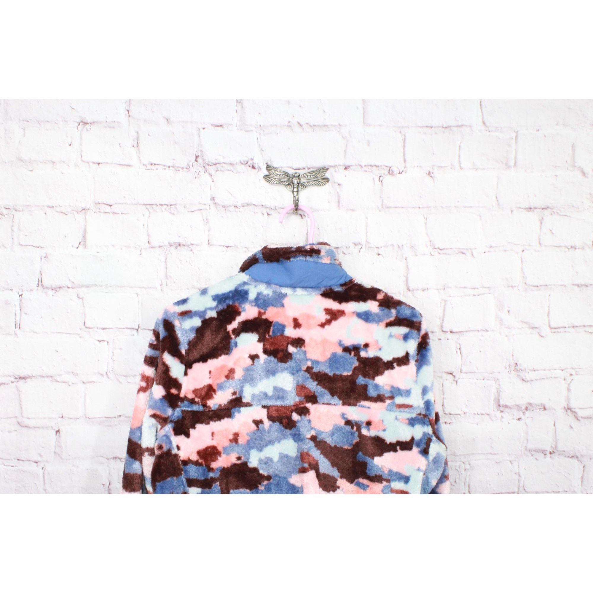 L.L. Bean LL Bean Women's Hi Pile Fleece Pullover Camo Print Small Size S / US 4 / IT 40 - 4 Thumbnail