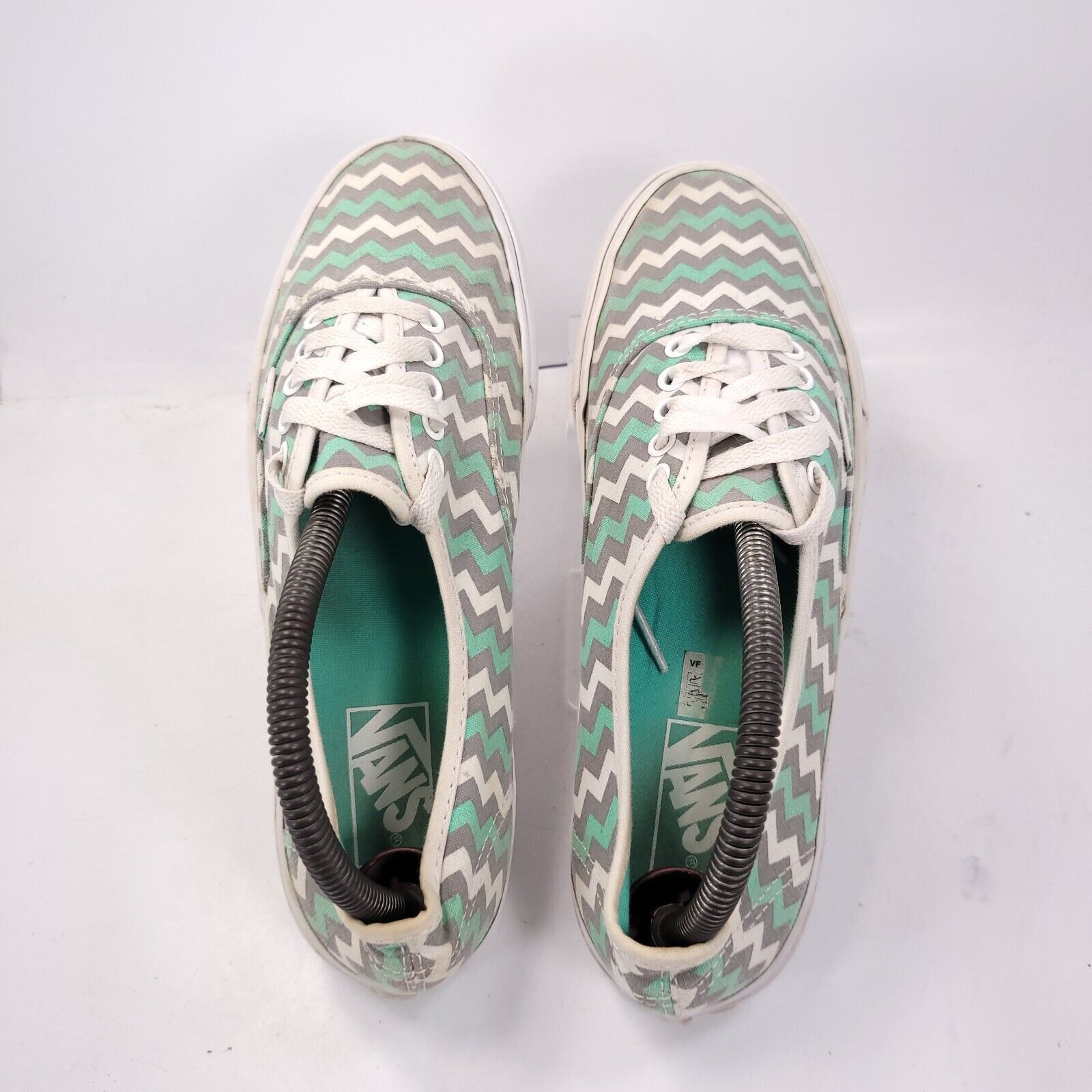 Vans Vans Off the Wall Shoe Womens Size 9 Mens 7.5 TC6D Gray Blue Size US 9 / IT 39 - 4 Thumbnail