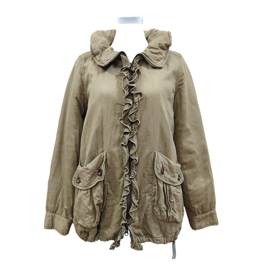 Angel Blue MEZZO PIANO Sweet Couture Hysteric Ruffle Lined Jacket Size M / US 6-8 / IT 42-44 - 1 Thumbnail
