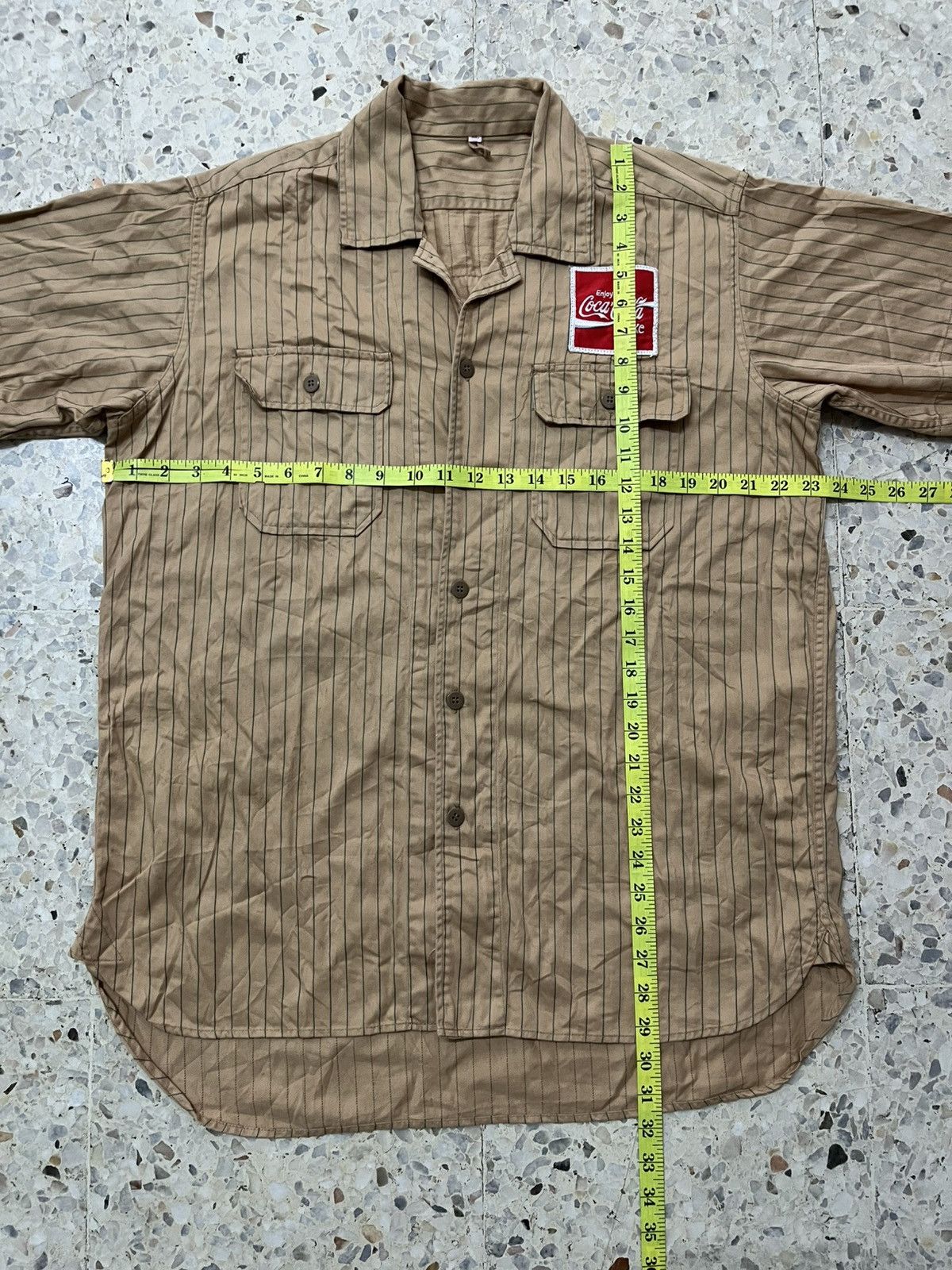 Coca Cola × Vintage Vintage Coca Cola patches workers shirt Size US XL / EU 56 / 4 - 9 Thumbnail