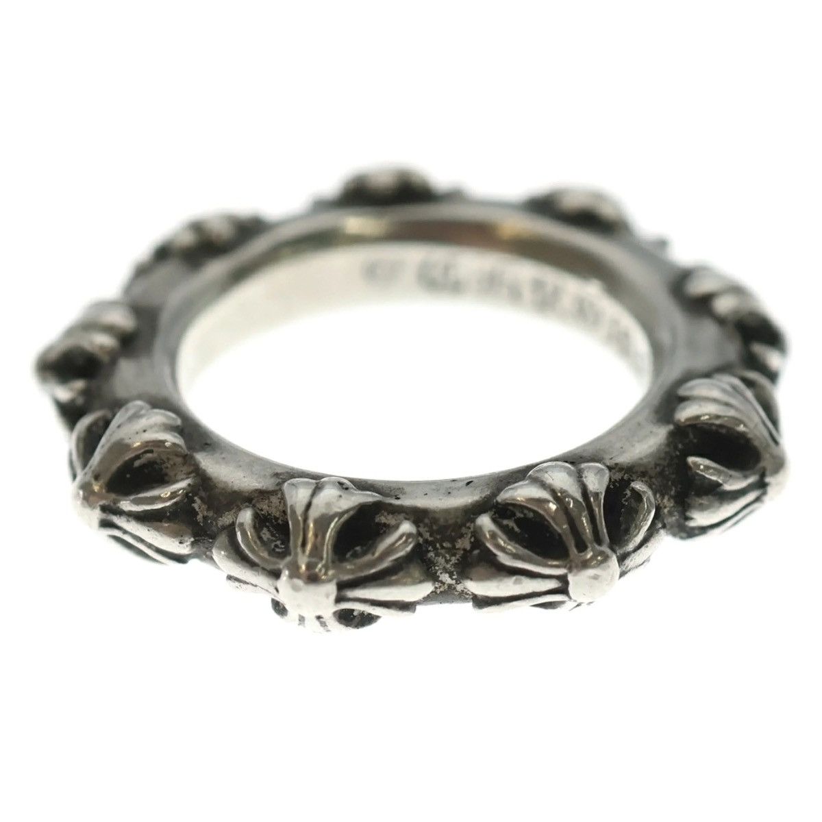 Chrome Hearts US8.5 Chrome Hearts Cross Band Ring 17 Size ONE SIZE - 4 Thumbnail