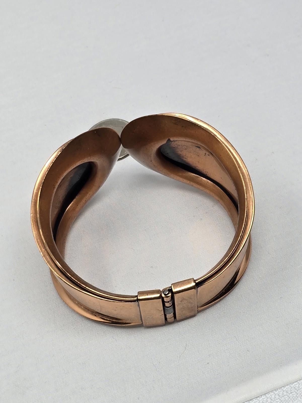 Other Vintage Remais Mid Century Modern Articulated Bangle Size ONE SIZE - 4 Thumbnail