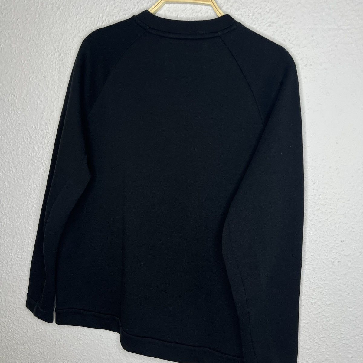 Nike Nike Tech Fleece Sweatshirt Crewneck Black Logo Size US M / EU 48-50 / 2 - 9 Thumbnail