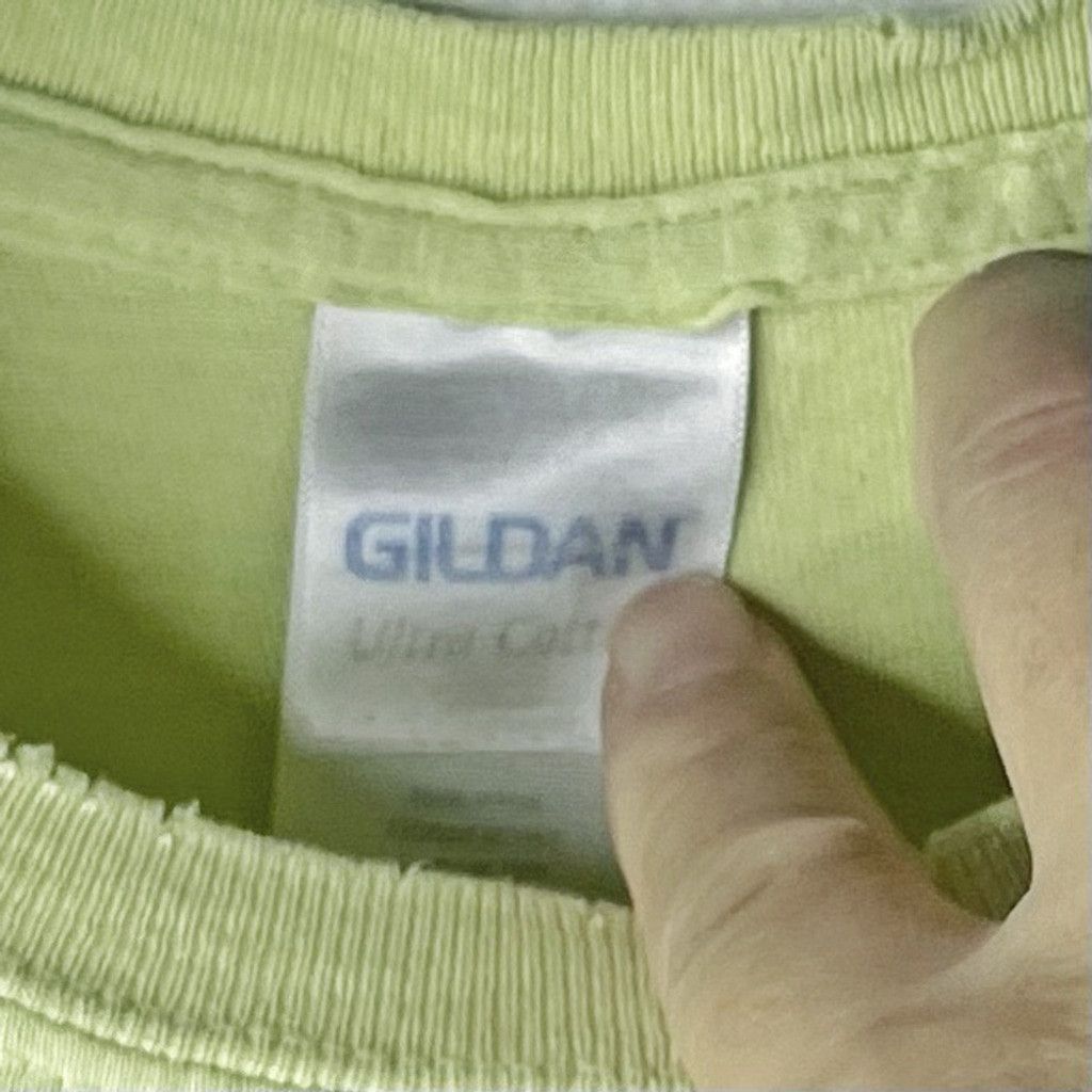 Gildan GILDAN NEW YORK LIFE Women’s Lime Green T-shirt Graphic S Size S / US 4 / IT 40 - 3 Thumbnail