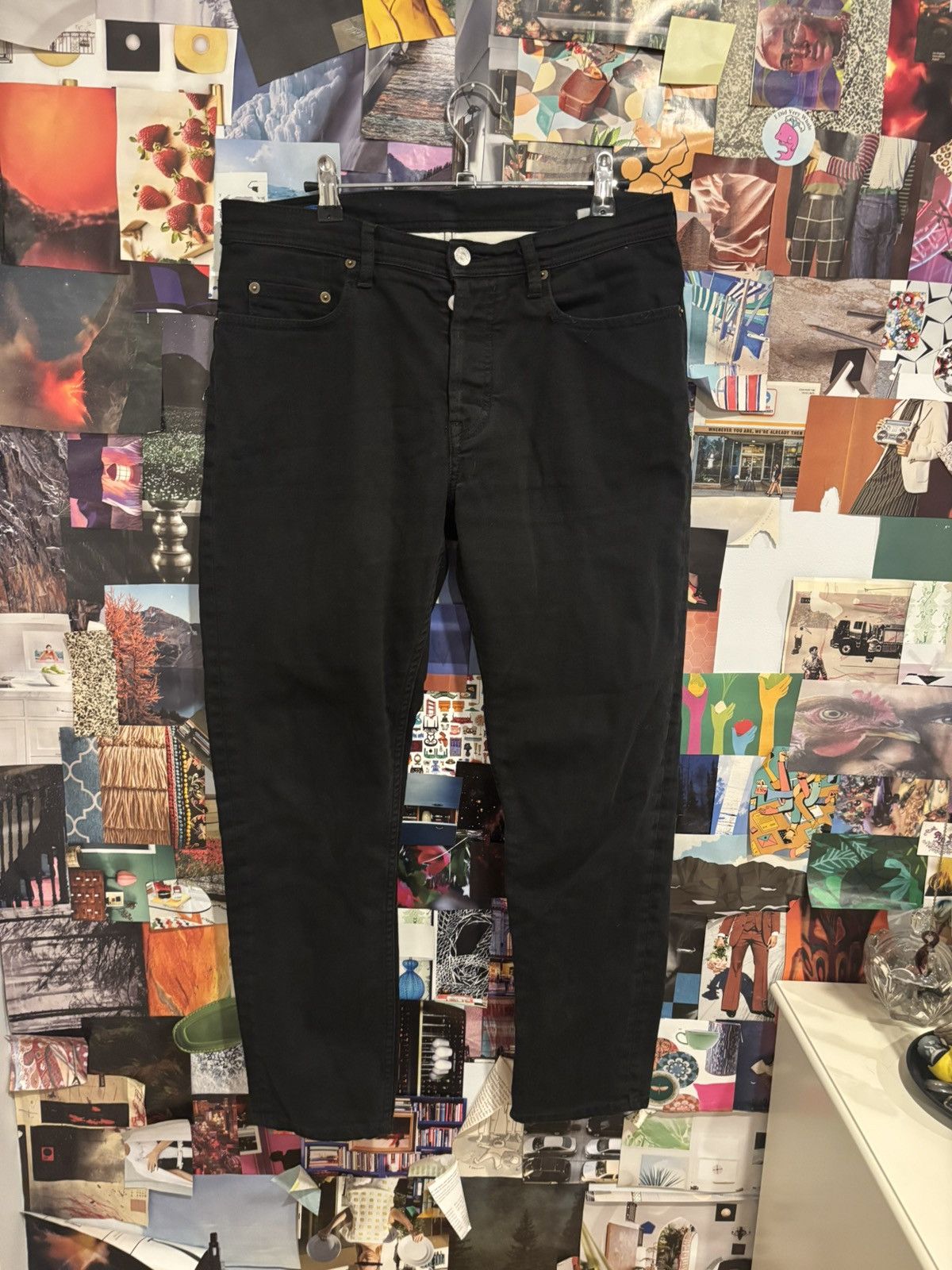 Acne Studios Acne Studios Black Blå Konst jeansTapered fit Size 30 × 32 Size US 30 / EU 46 - 1 Thumbnail