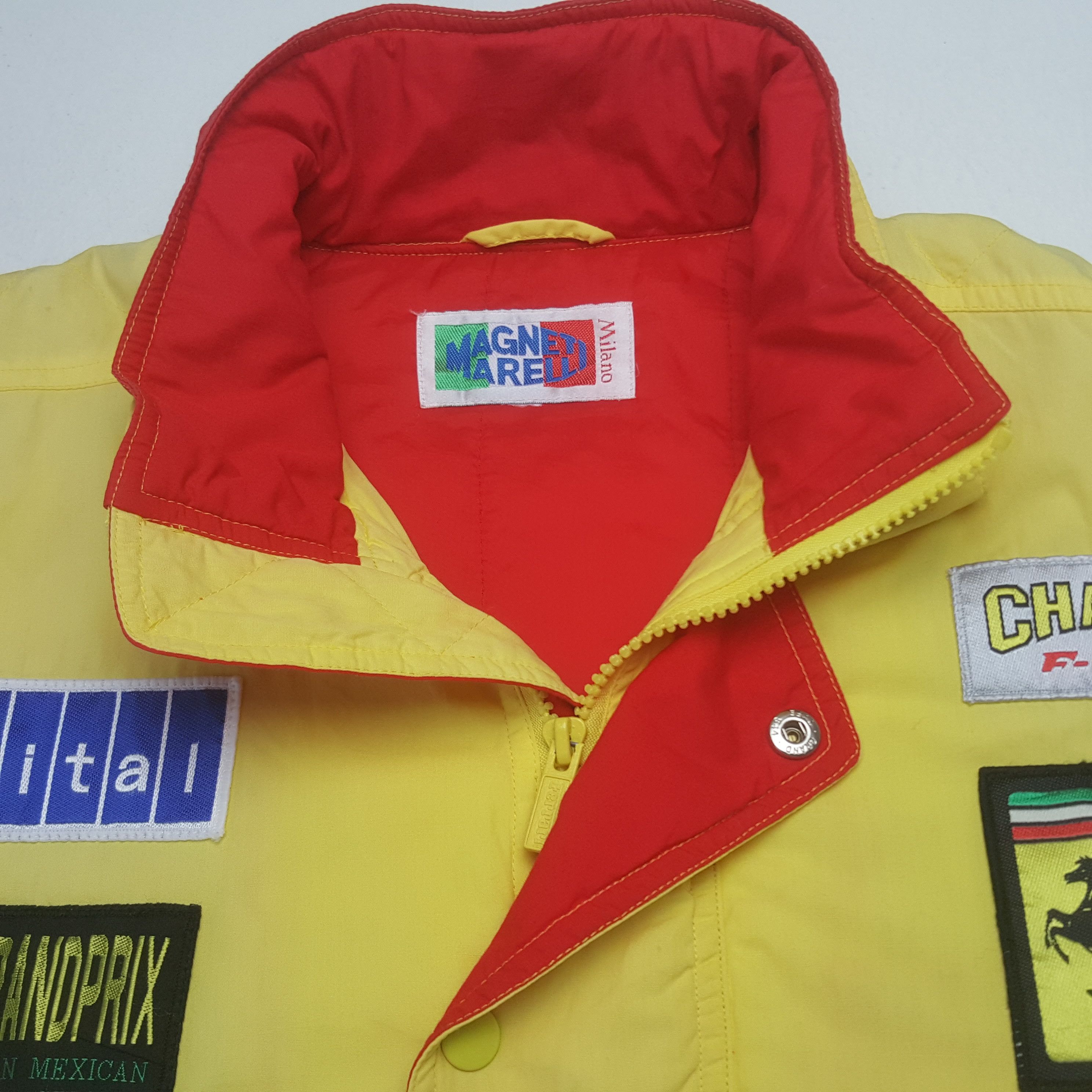 Ferrari Vintage Ferrari Magneti Marelli Sport Bomber Jacket Size US L / EU 52-54 / 3 - 4 Thumbnail
