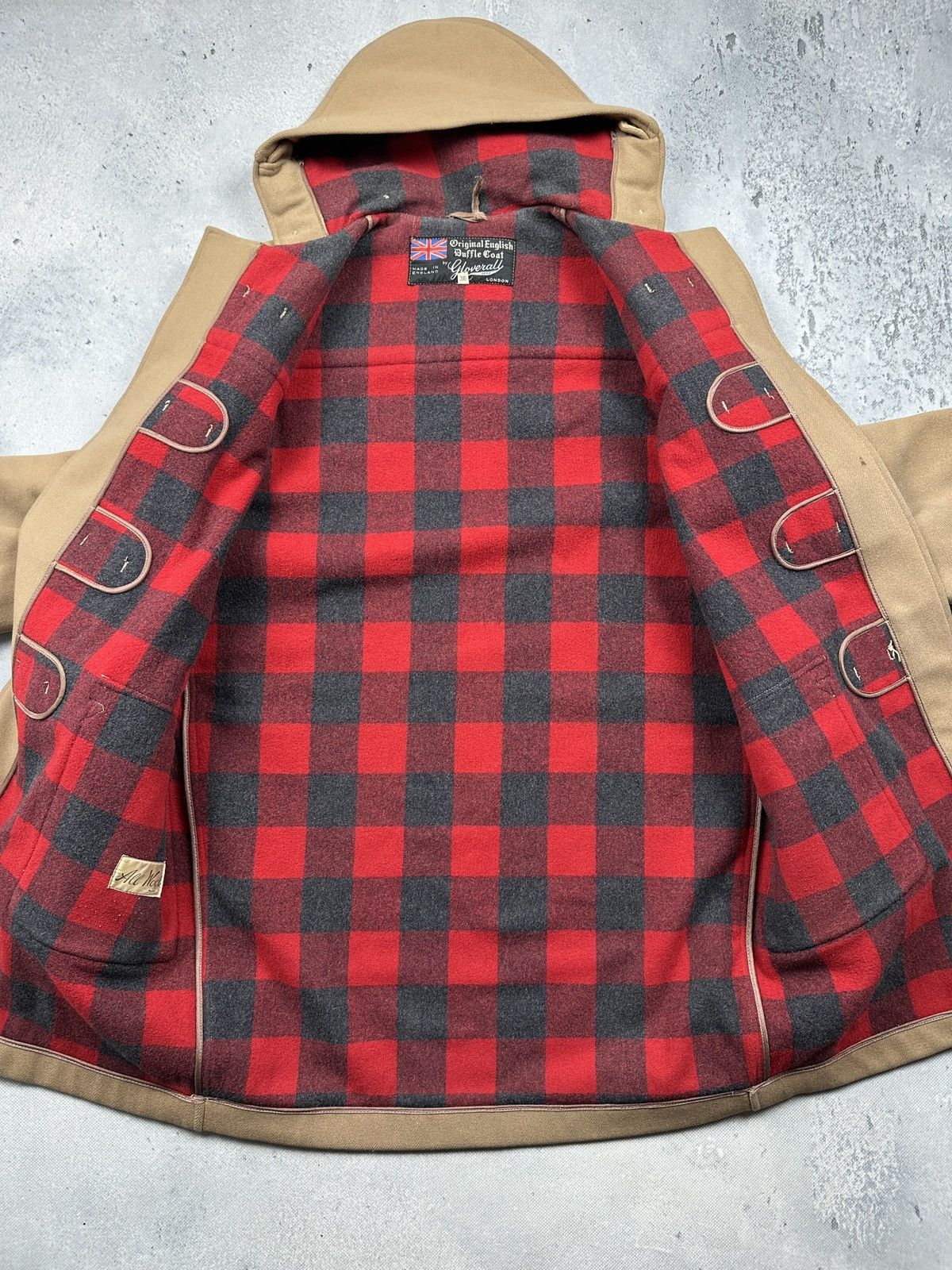 Gloverall Vintage Gloverall Original English Duffle Coat Camel Wool Size US M / EU 48-50 / 2 - 2 Thumbnail