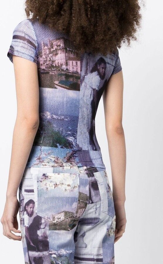 Miaou o1mle0425 Memoirs Mini T-Shirt in Multicolor Size XL / US 12-14 / IT 48-50 - 5 Thumbnail