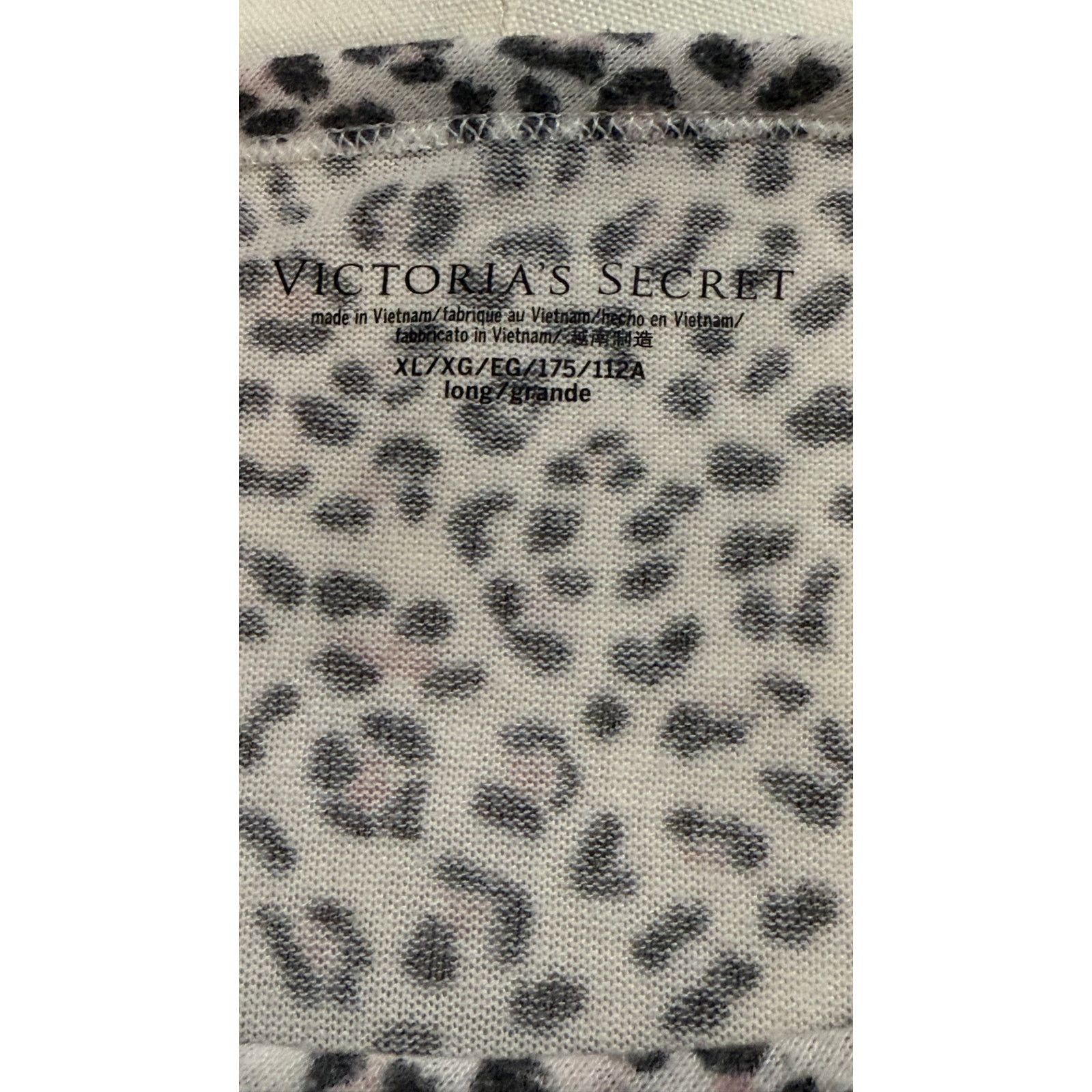 Victoria's Secret Victoria's Secret Women's XL Leopard Print Pajama Set Size 34" / US 12 / IT 48 - 6 Thumbnail