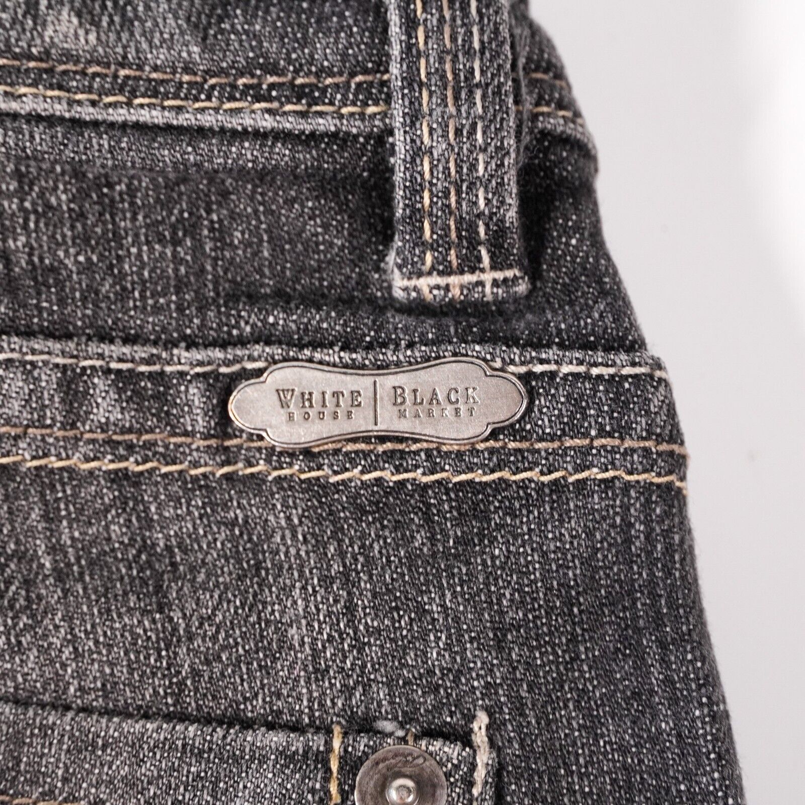 White House Black Market White House Black Market Wash Denim Trouser Jeans Pants S4 Size 27" / US 4 / IT 40 - 9 Thumbnail