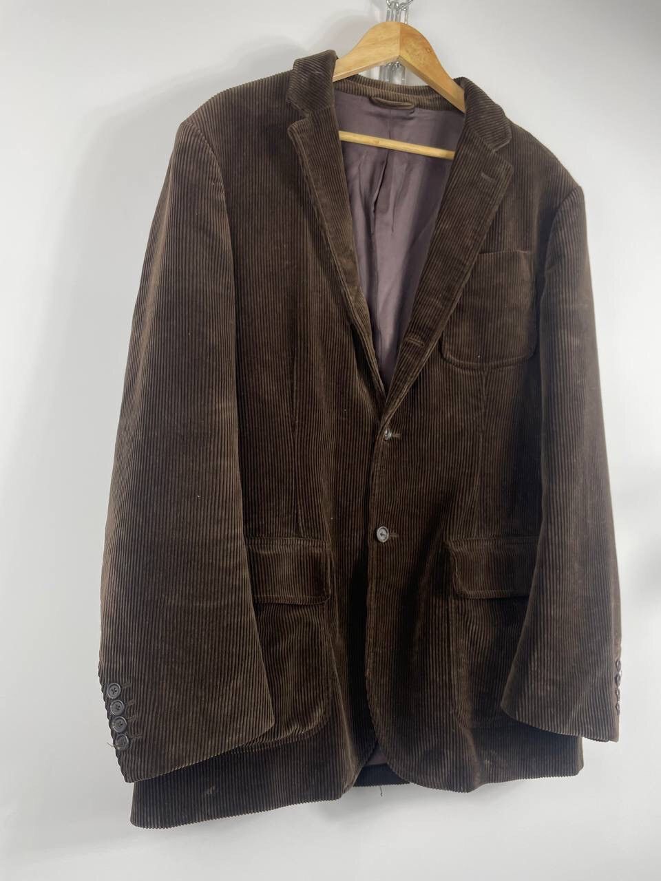 Polo Ralph Lauren × Ralph Lauren × Vintage Vintage 90s Polo Ralph Lauren Corduroy Velvet Blazer Jacket Size 46R - 2 Thumbnail