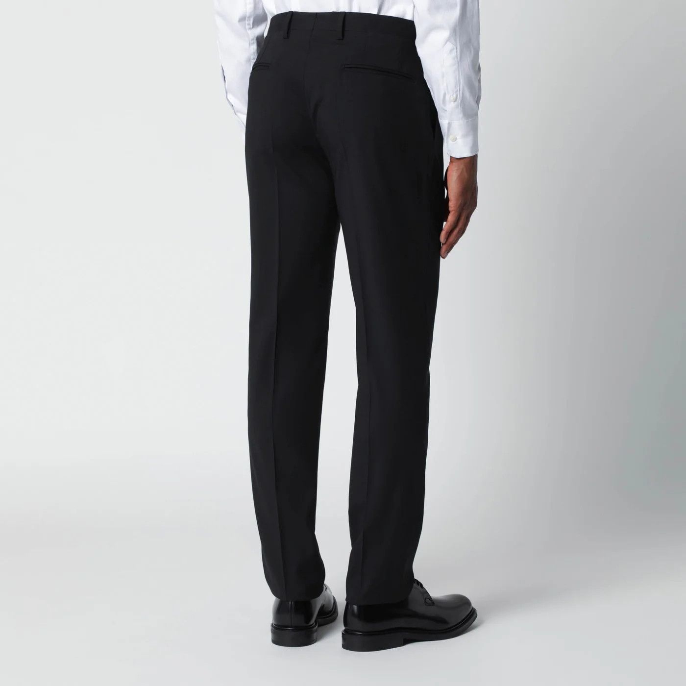 Lardini o1d2blof0526 Single-breasted Wool-blend Suits in Black Size US L / EU 52-54 / 3 - 6 Thumbnail