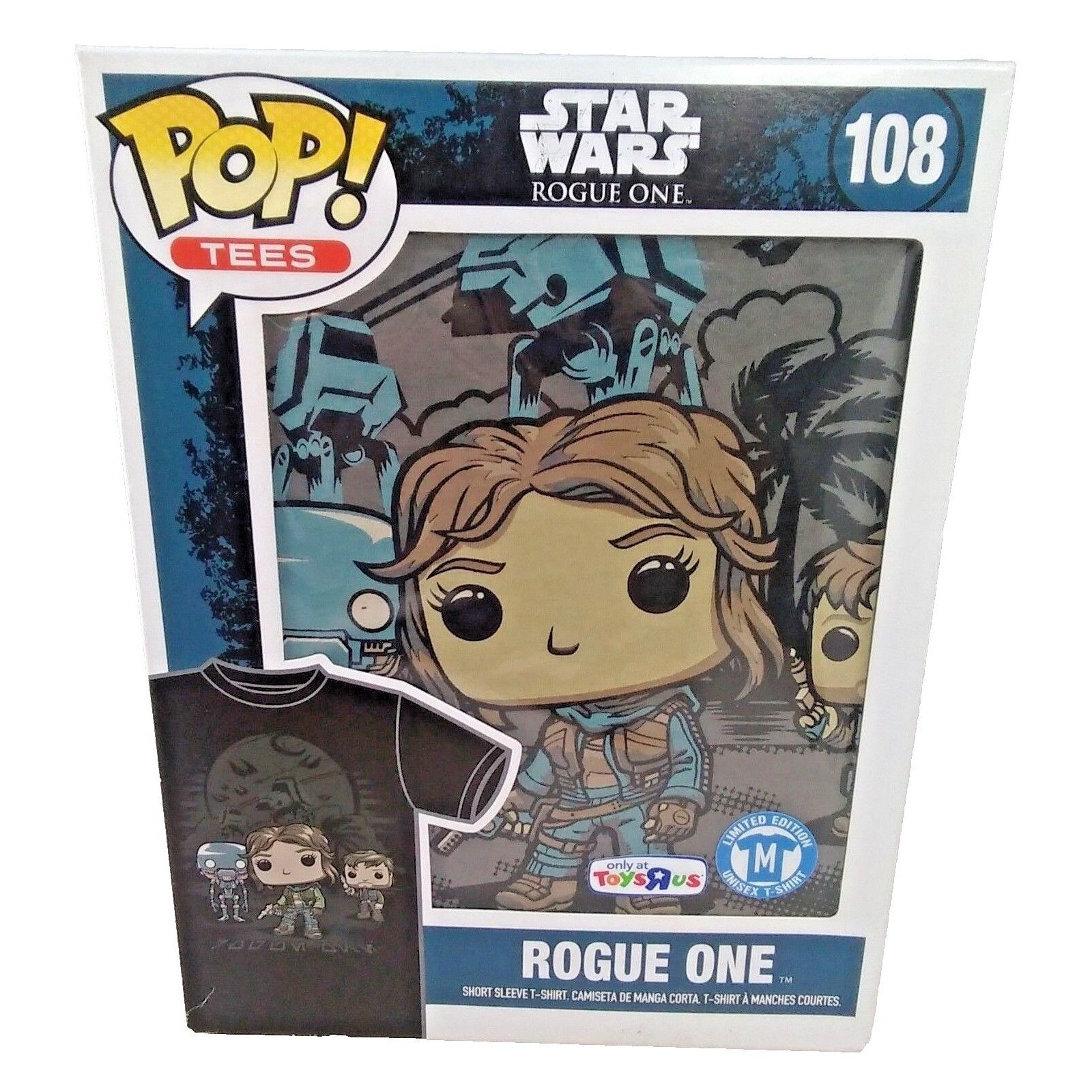 Other Funko Pop! Unisex Medium Star Wars Rogue One Graphic T-Shirt Size US M / EU 48-50 / 2 - 1 Thumbnail