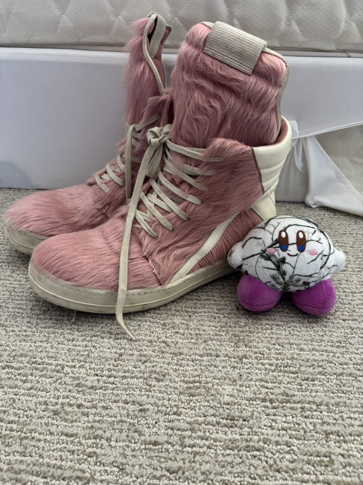 Rick owens pony hair geobasket