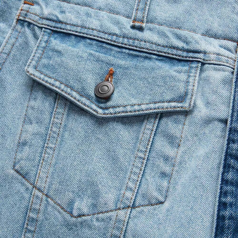 System System Homme Paneled Blue Jeans K9 Size US 34 / EU 50 - 3 Thumbnail