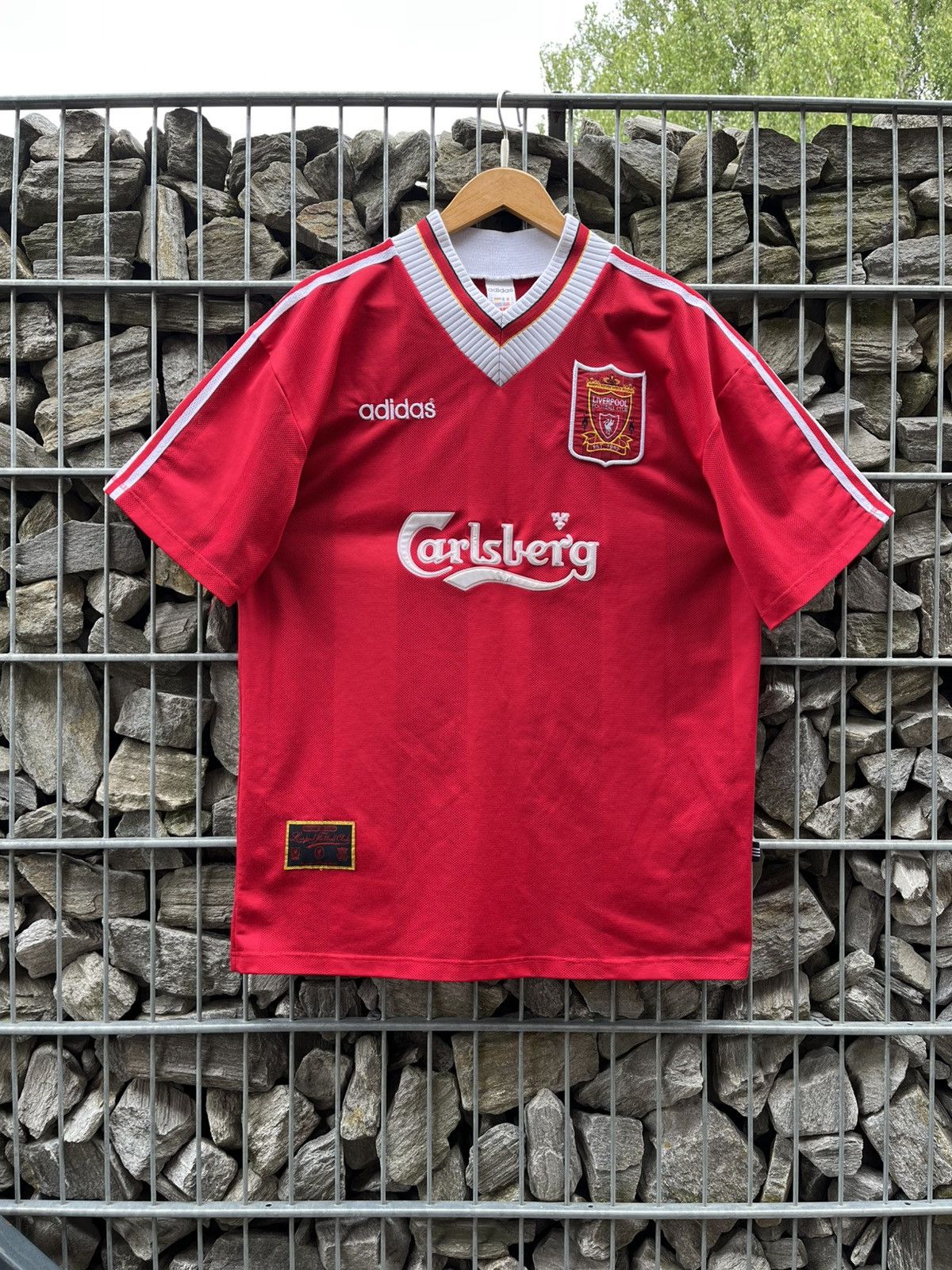 トップス 00s adidas LIVERPOOL football shirts y2k LIVERPOOL 2008 2010 HOME FOOTBALL SHIRT SOCCER JERSEY ADIDAS