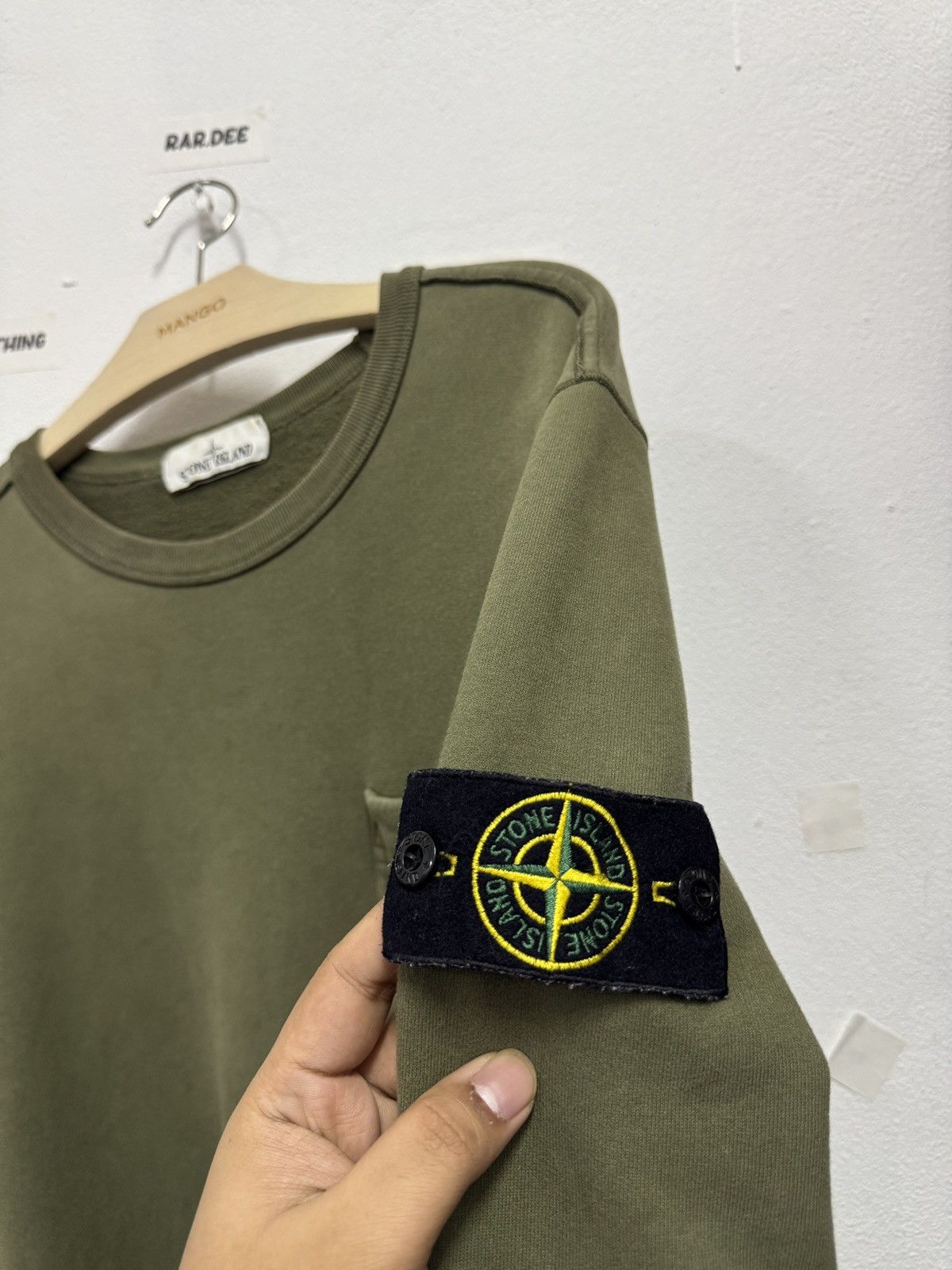 Stone Island Stone Island Pocket Sweatshirt Size US L / EU 52-54 / 3 - 4 Thumbnail