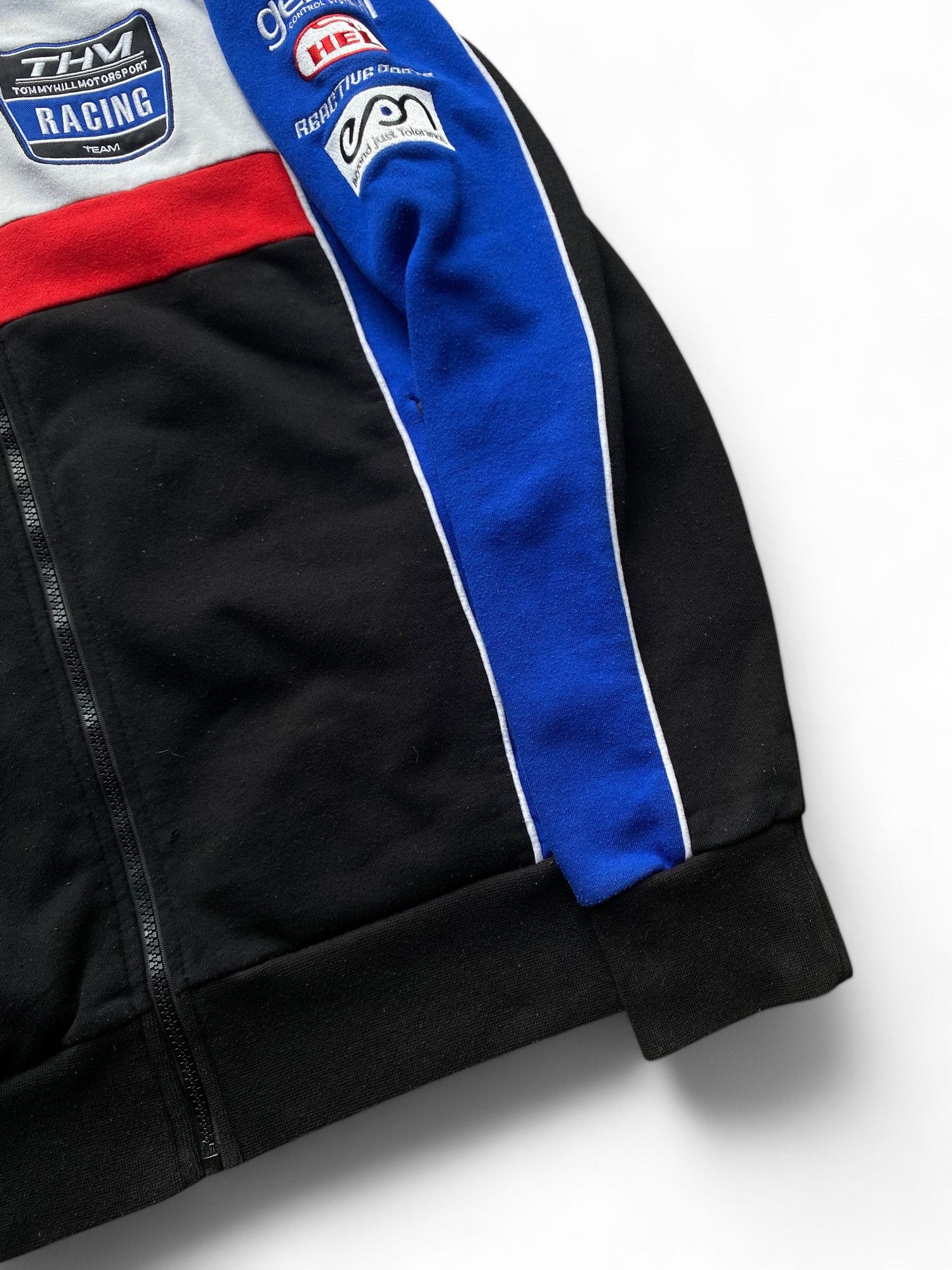 Vintage Vintage THM Tommy Hill Motorsport Zip Jacket Size US L / EU 52-54 / 3 - 3 Thumbnail