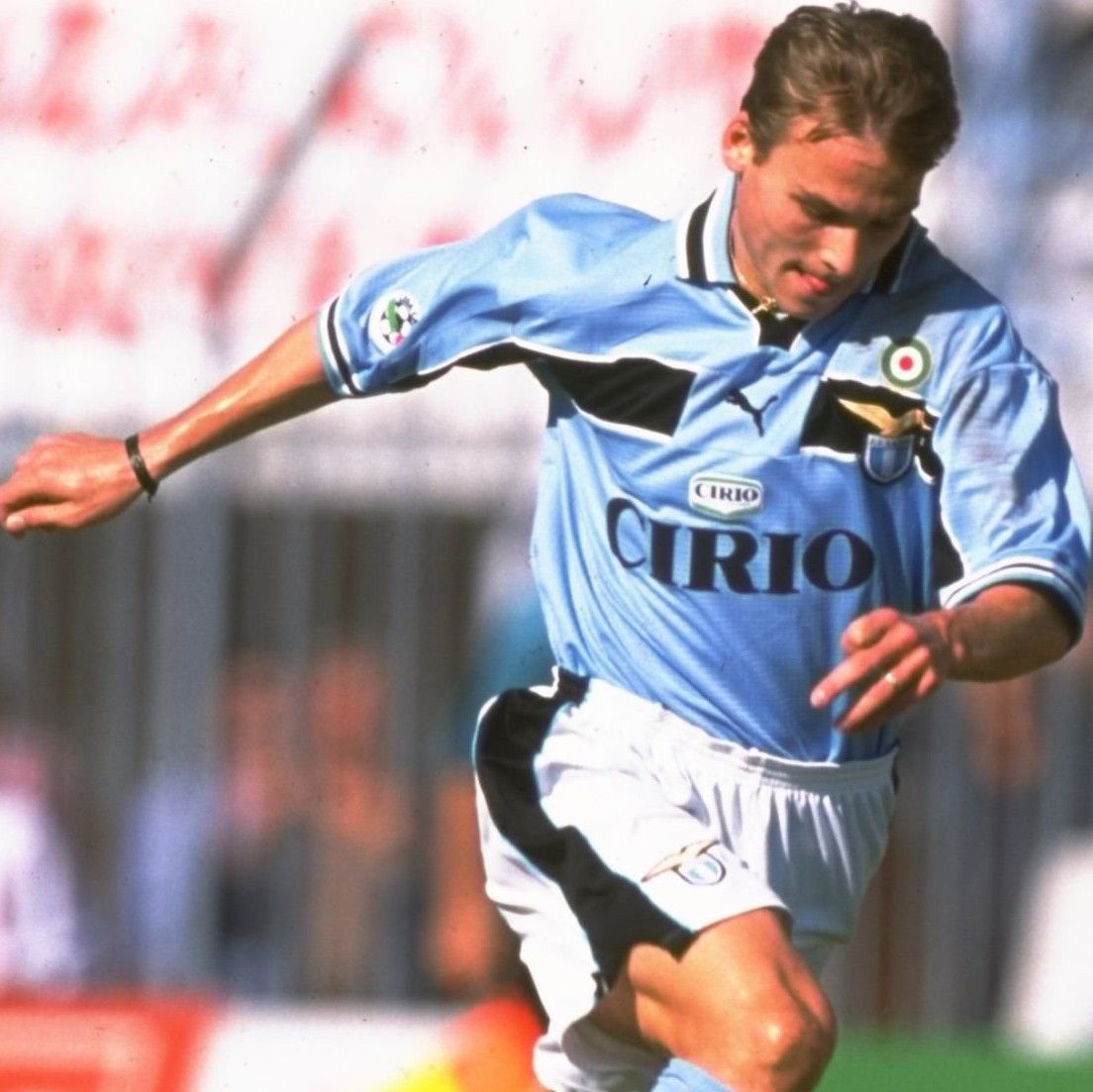 Puma Lazio 1998-2000 Home Jersey Pavel Nedved Size US M / EU 48-50 / 2 - 10 Thumbnail