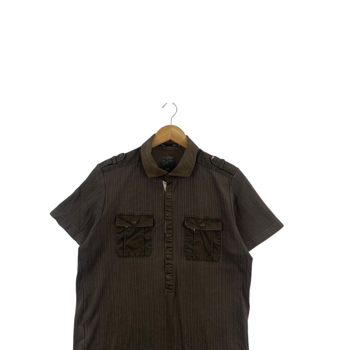 Calvin Klein Vintage CALVIN KLEIN CK New York Polo Tee Shirt Top Size XL / US 12-14 / IT 48-50 - 2 Thumbnail
