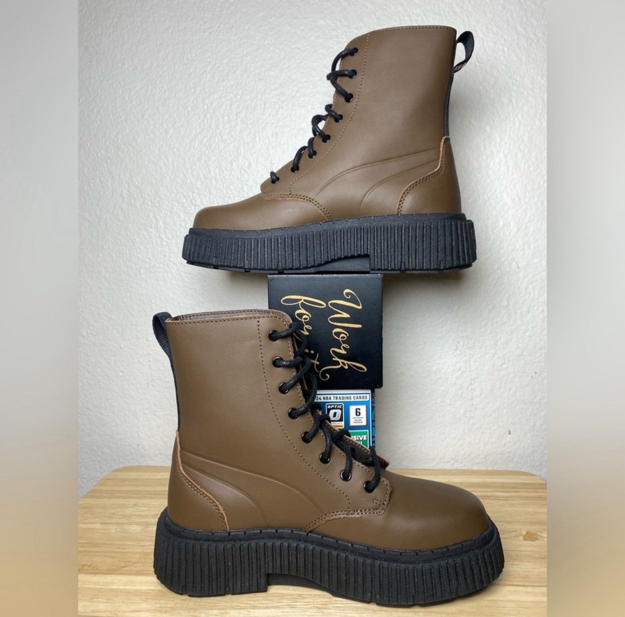 Puma Brand New Puma Dinara Lace Up Casual Boots Women’s size 5.5 Size US 5.5 / IT 35.5 - 2 Thumbnail