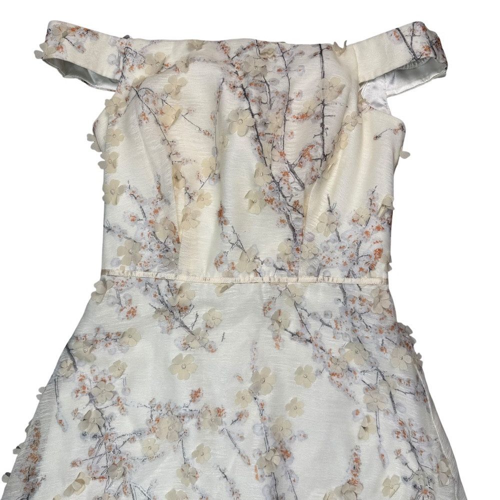 Other NWT New Carmen Marc Valvo Infusion Off-The-Shoulder Maxi Dr Size XS / US 0-2 / IT 36-38 - 3 Thumbnail